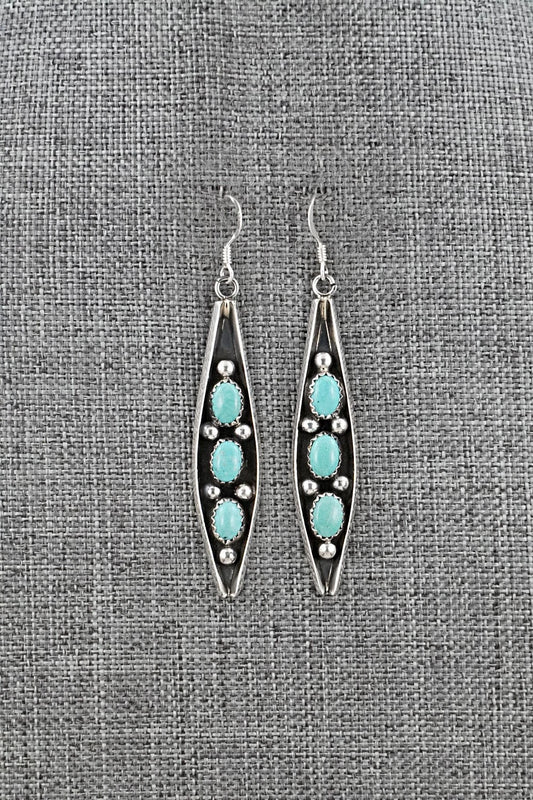 Turquoise & Sterling Silver Earrings - Paul Largo