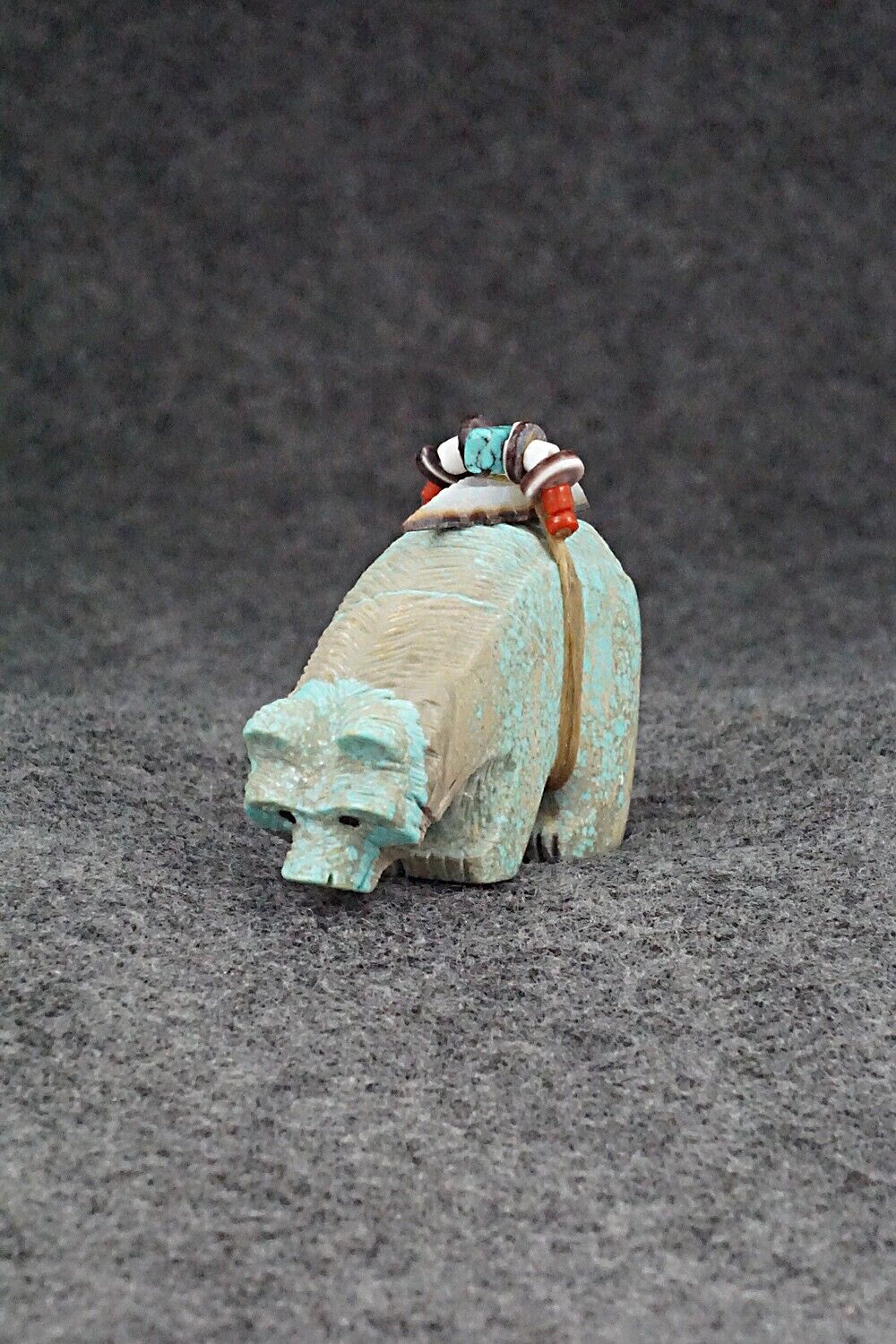 Bear Zuni Fetish Carving - Douglas Martza