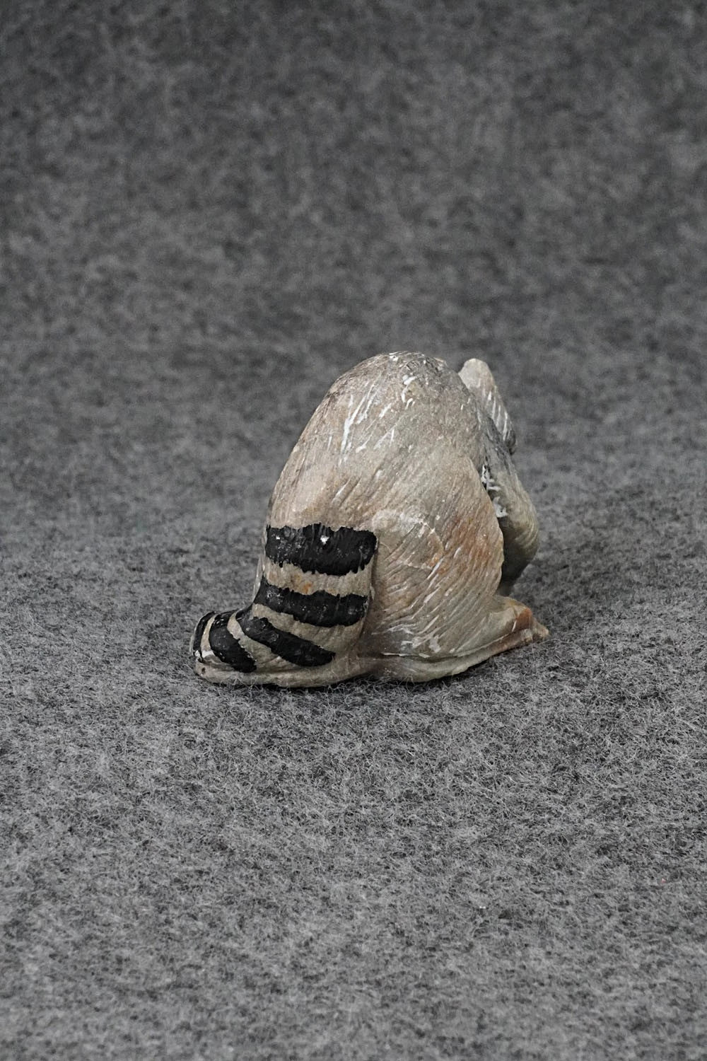 Raccoon Zuni Fetish Carving - Derrick Kaamasee