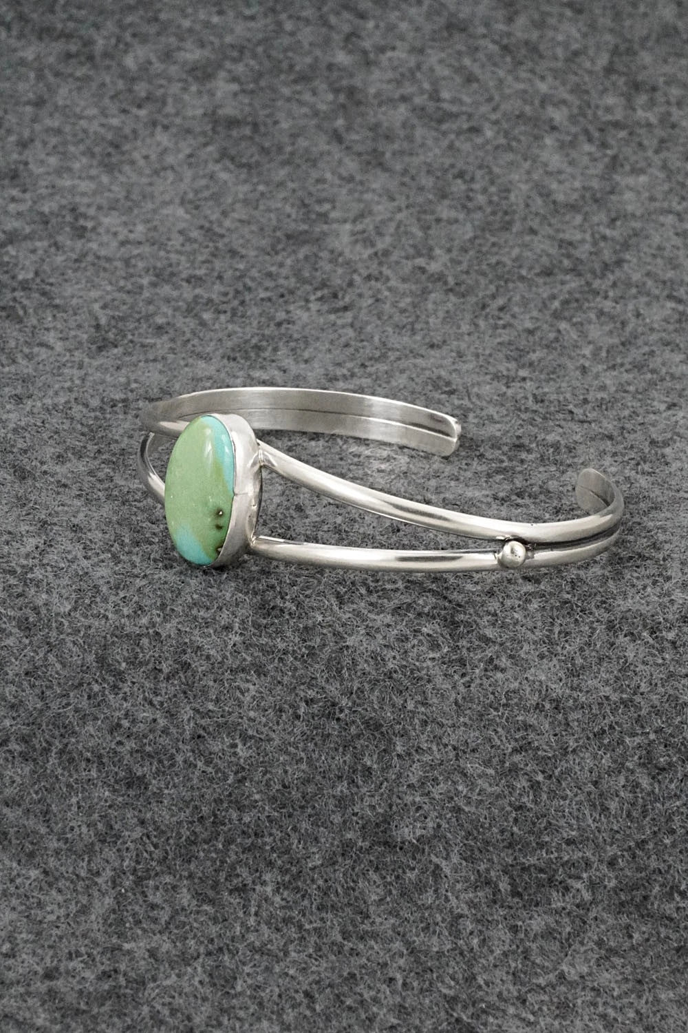 Turquoise & Sterling Silver Bracelet - Rosemary Saunders