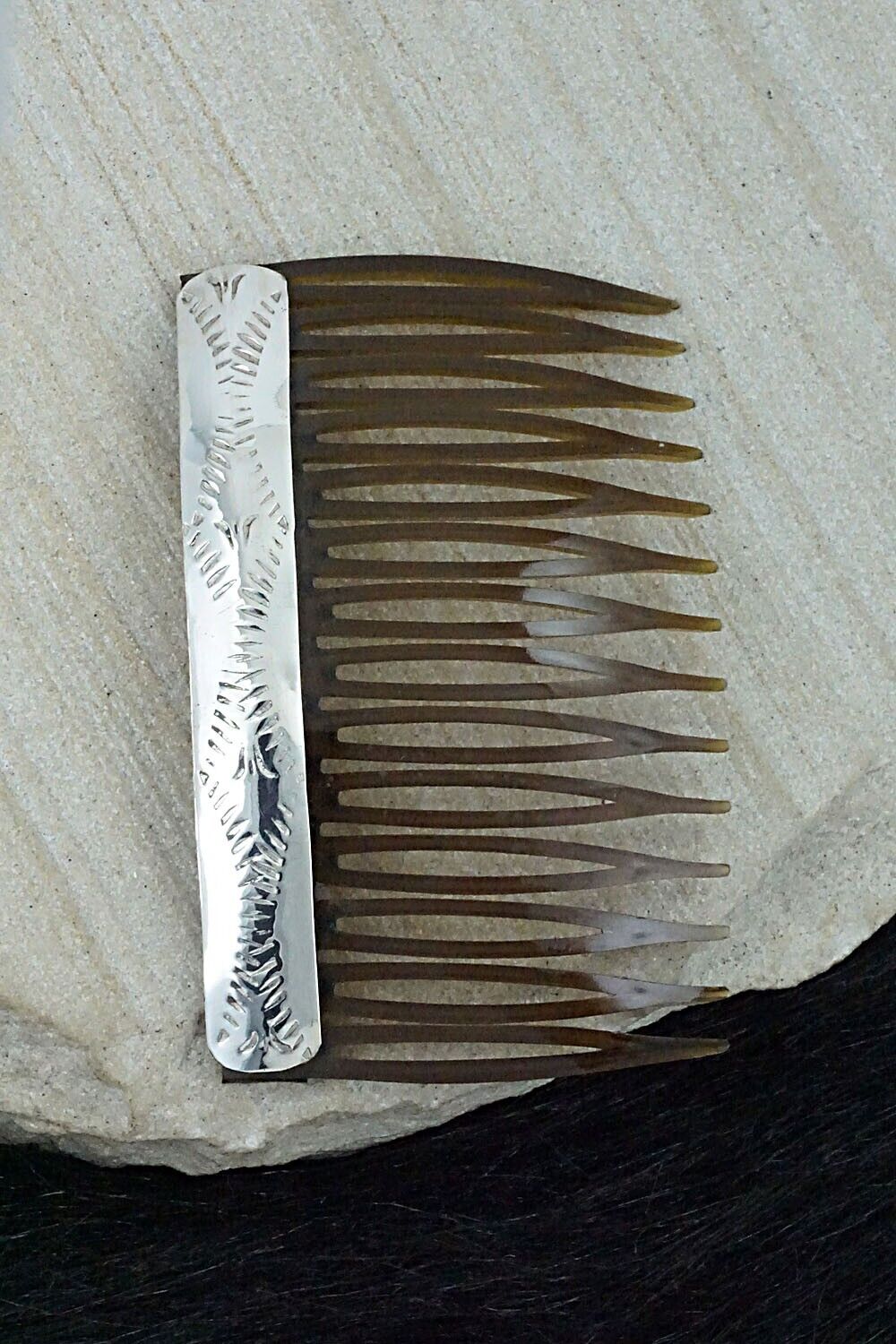 Sterling Silver Hair Combs - Randall Dalgai