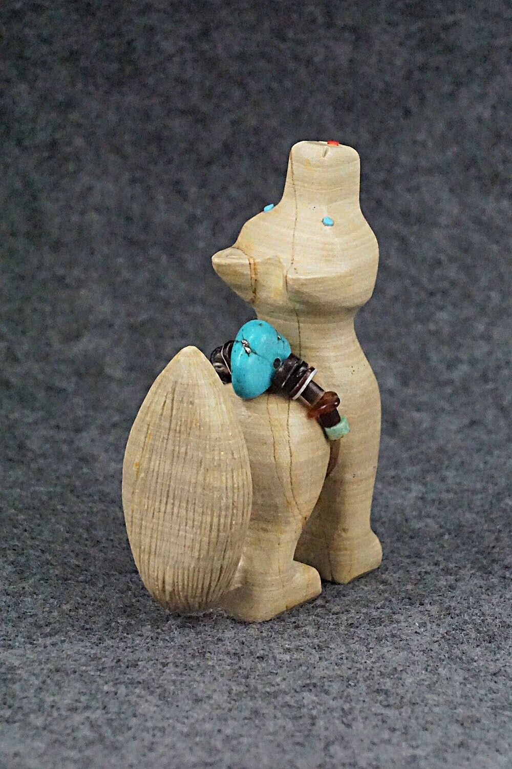 Wolf Zuni Fetish Carving - Douglas Martza