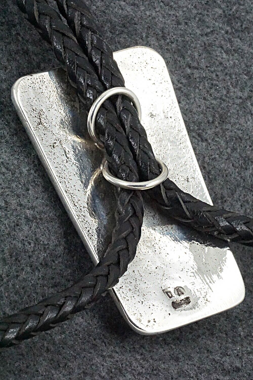Sterling Silver Bolo Tie - Delbert Arviso