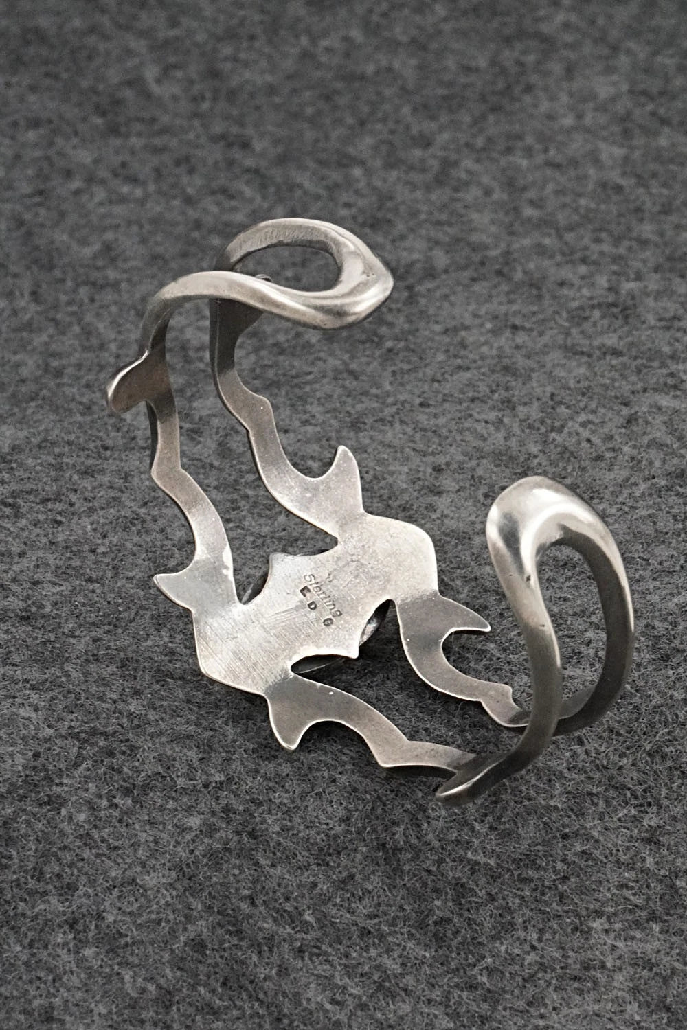 Turquoise & Sterling Silver Bracelet - Eugene Gruber