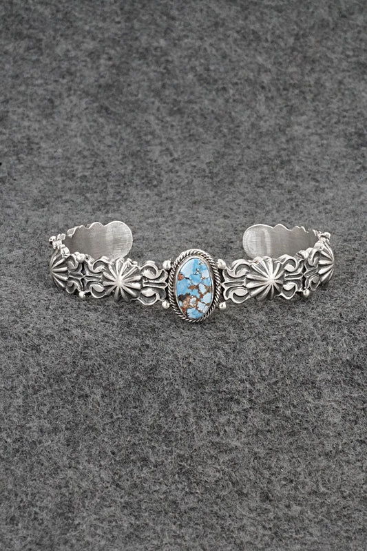 Turquoise & Sterling Silver Bracelet - Thomas Yazzie