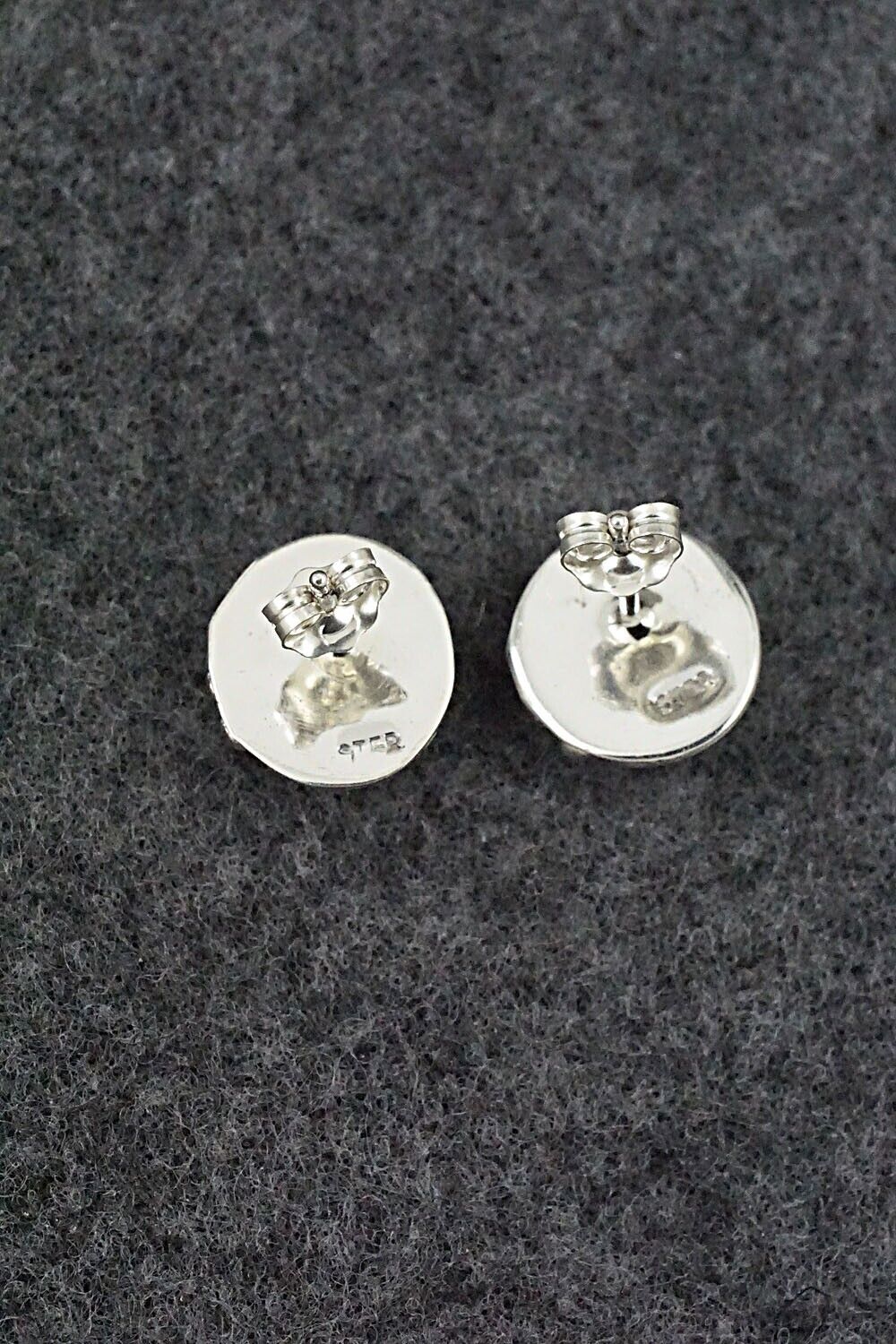 Turquoise & Sterling Silver Earrings - Rita Largo