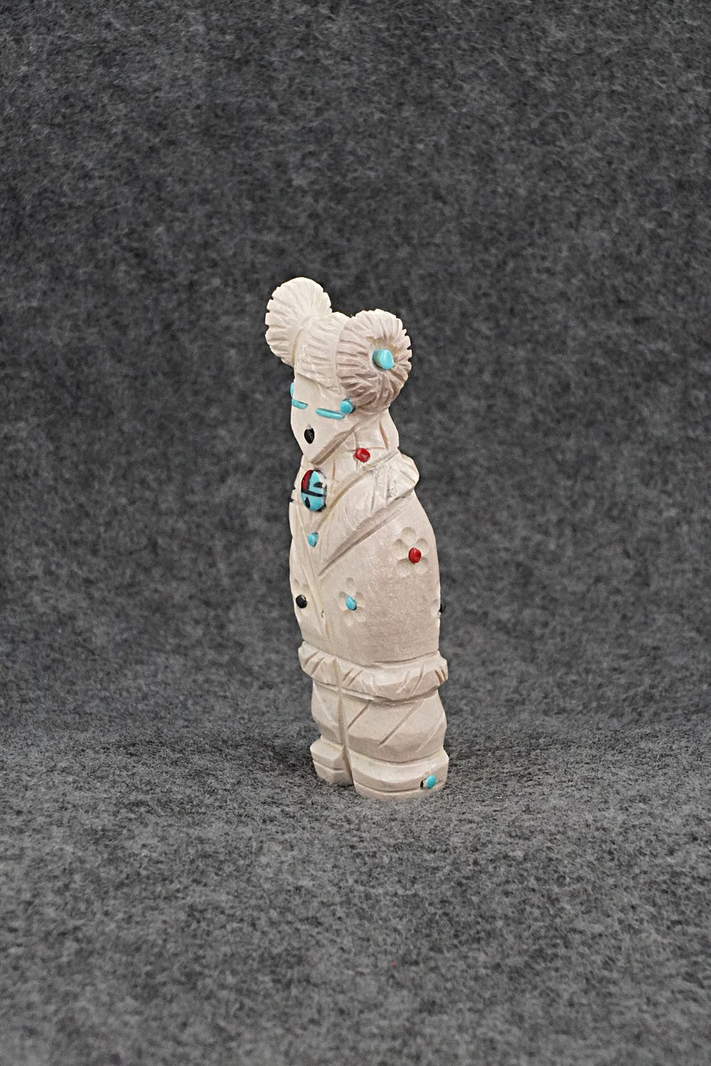 Corn Maiden Zuni Fetish Carving - Dannette Laate