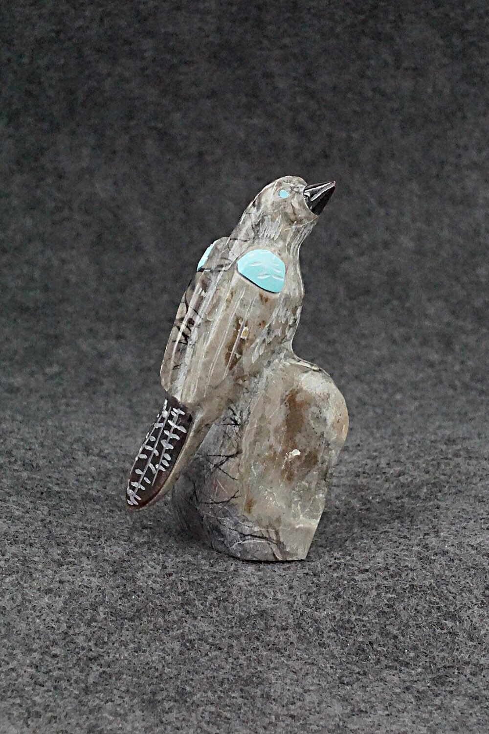 Bird Zuni Fetish Carving - Freddie Leekya