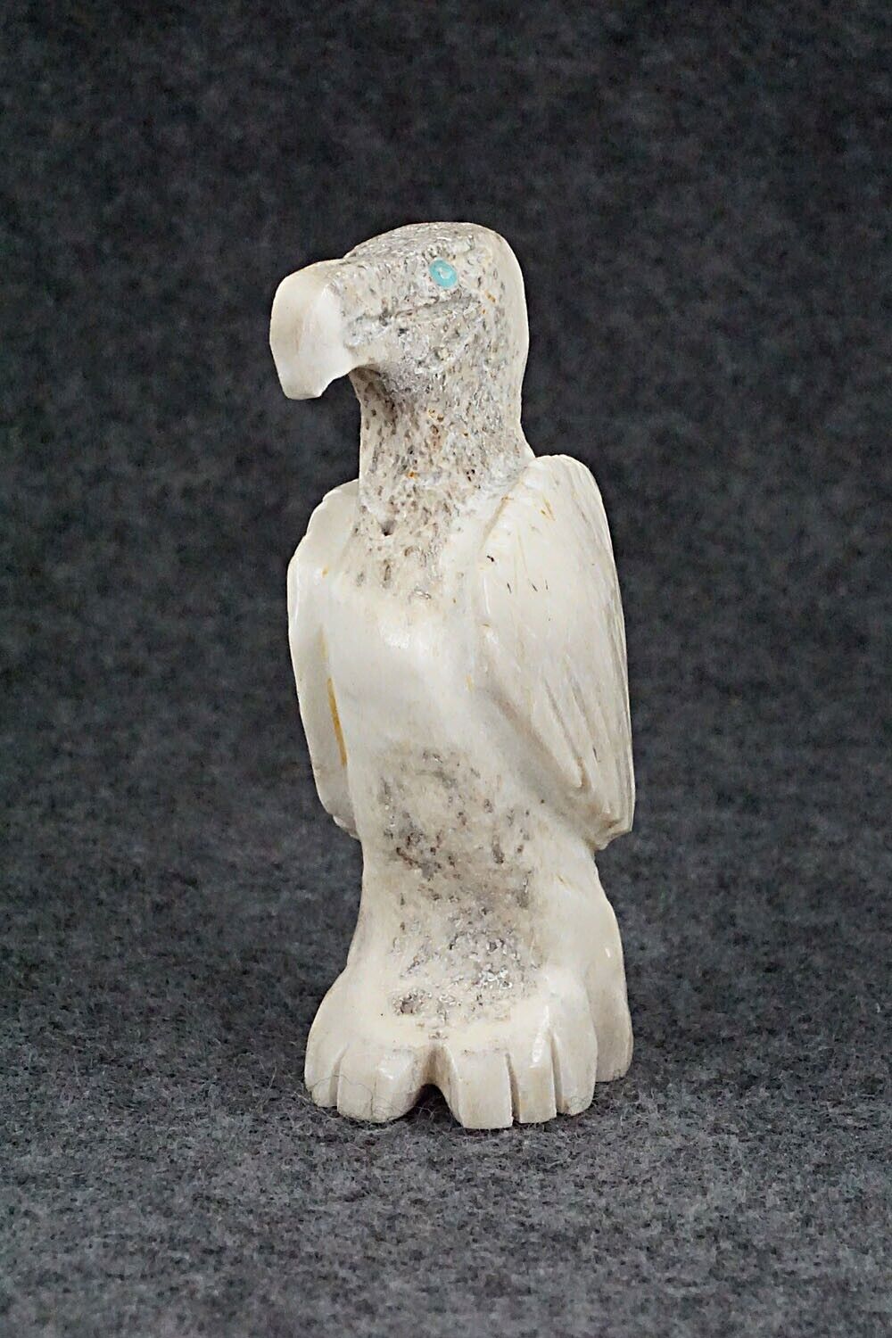 Eagle Zuni Fetish Carving - Allison White