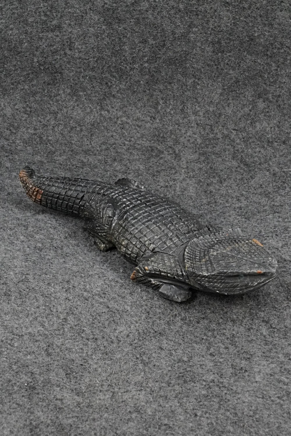 Horned Toad Zuni Fetish Carving - Tony Mackel