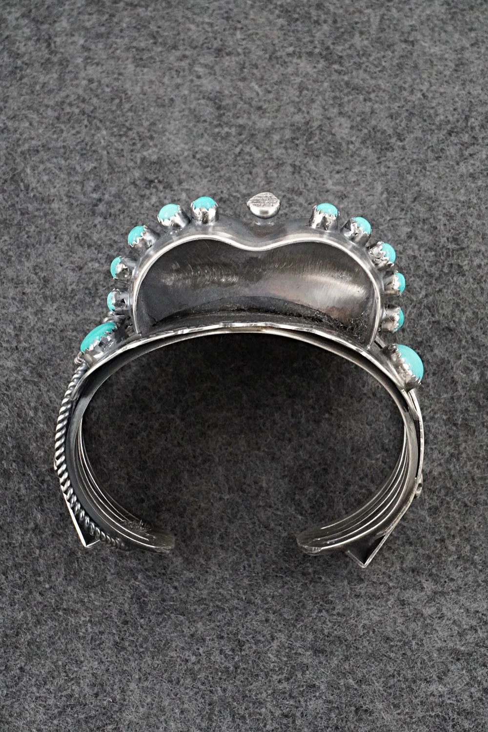 Turquoise & Sterling Silver Bracelet - Tim Yazzie