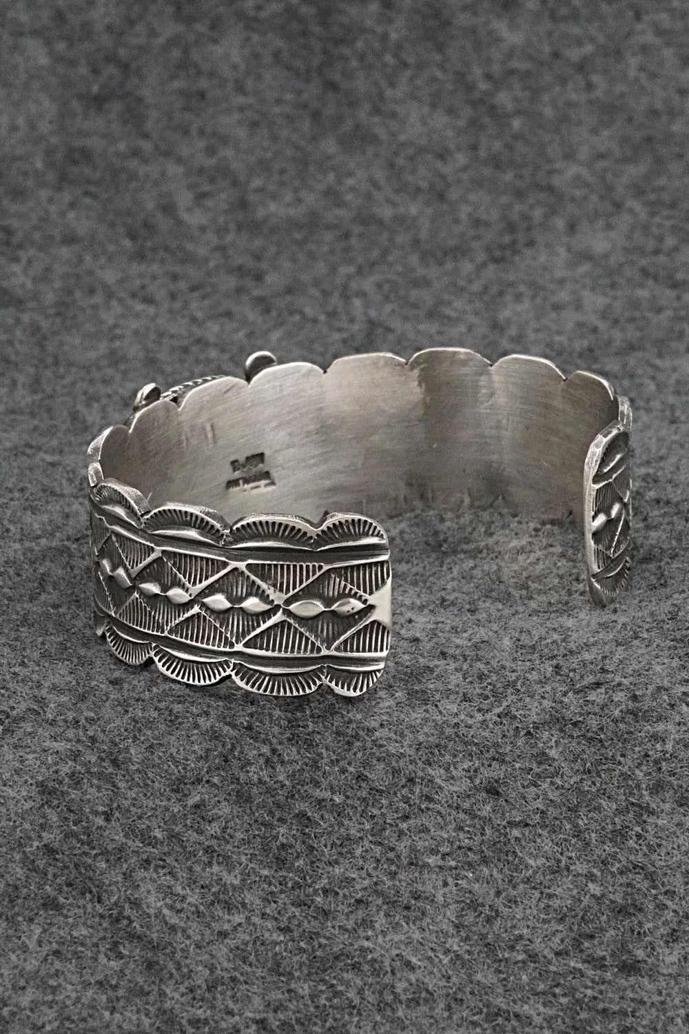 Turquoise & Sterling Silver Bracelet - Tillie Jon