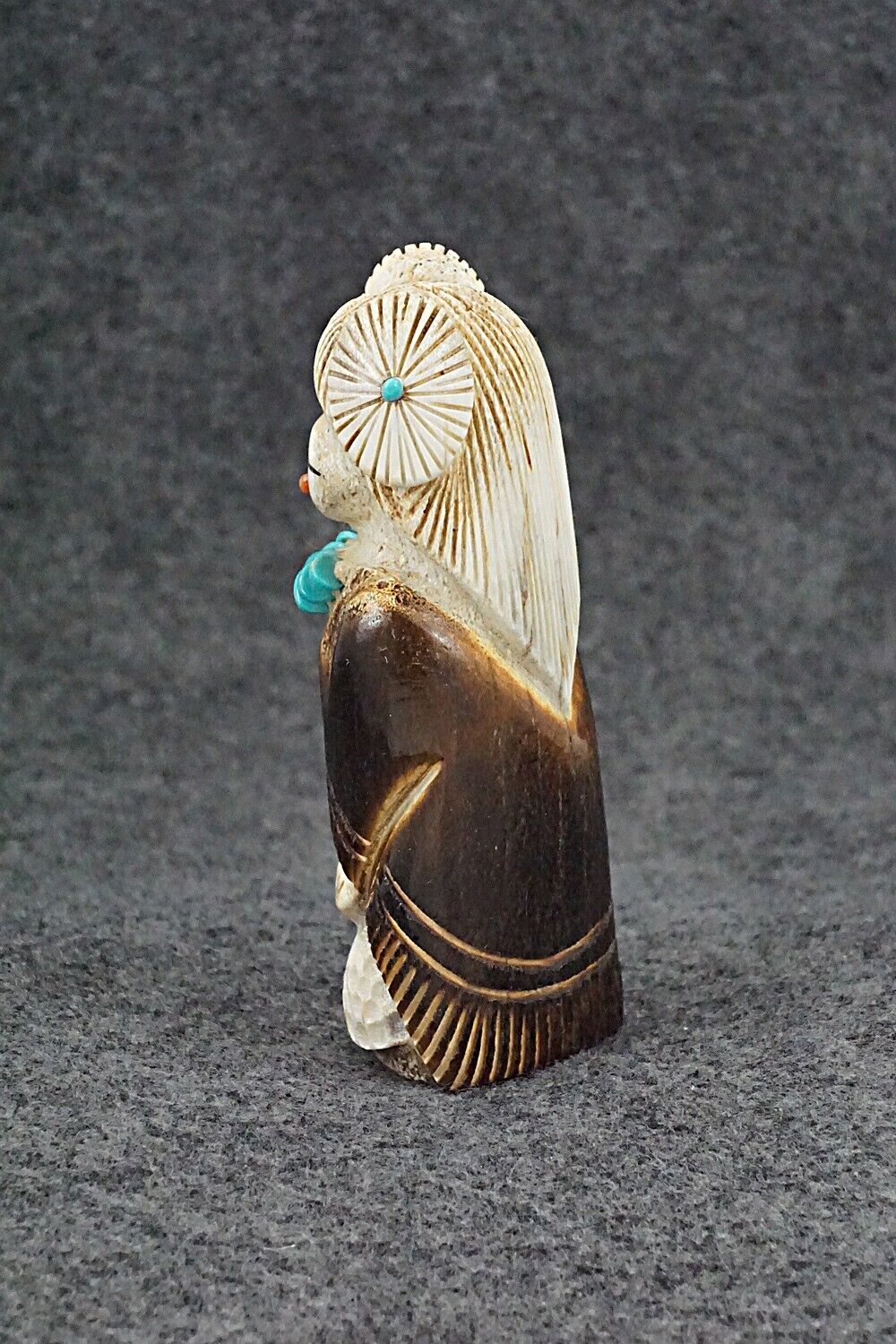 Corn Maiden Zuni Fetish Carving - Claudia Peina