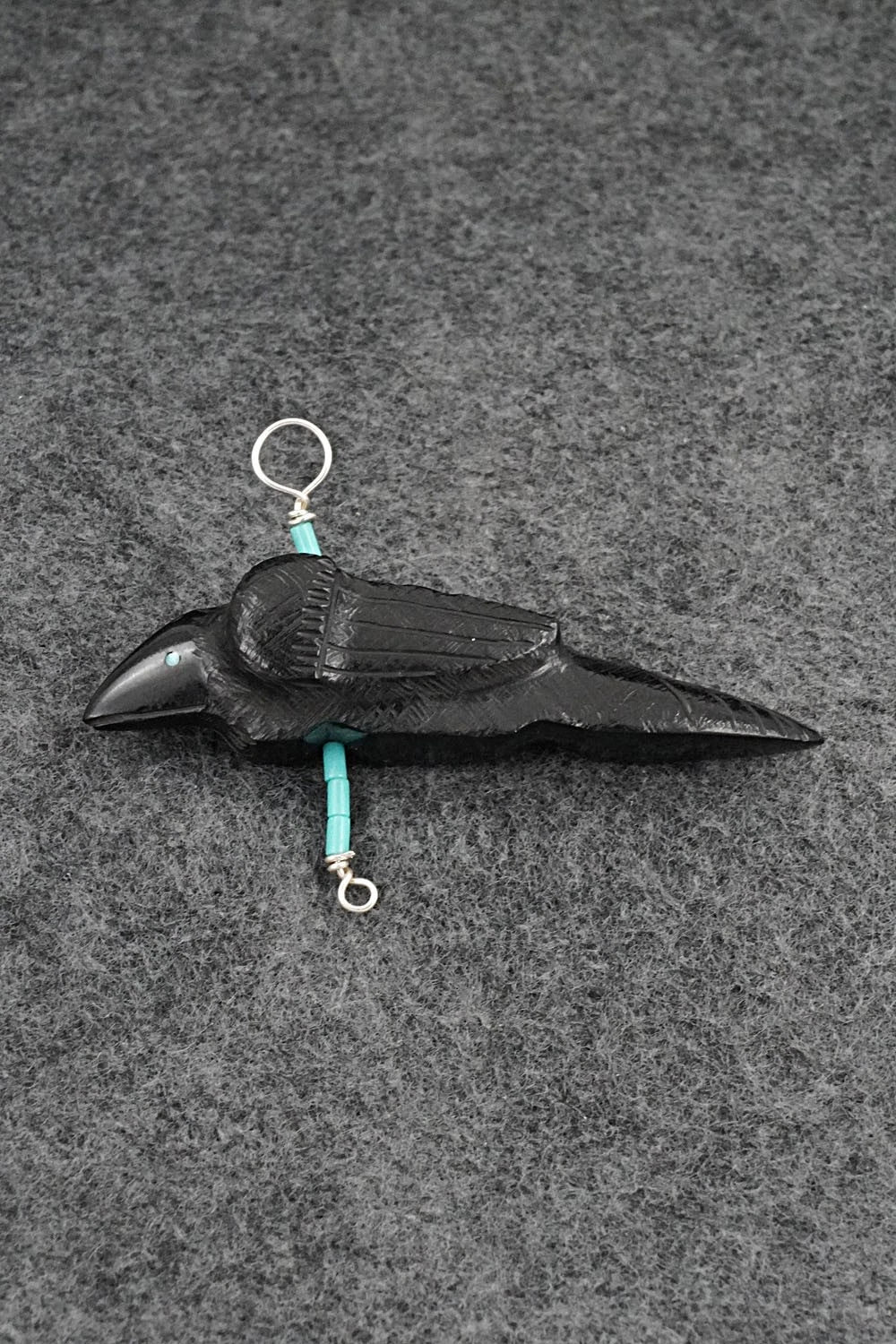 Crow Zuni Fetish Carving - Herb Halate