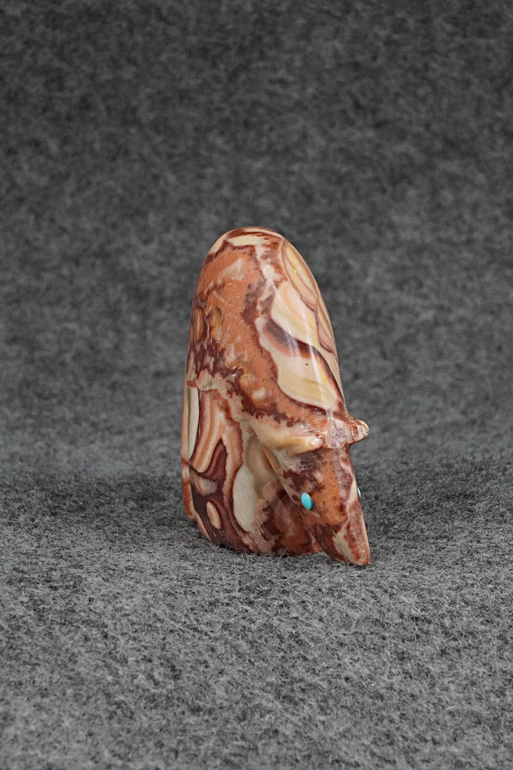 Bear Zuni Fetish Carving - Ronnie Lunasee