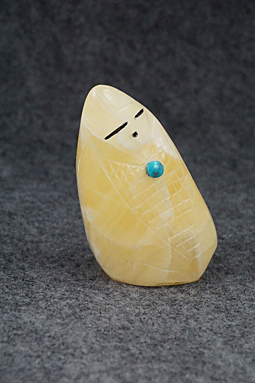 Corn Maiden Zuni Fetish Carving - Daniel Chattin