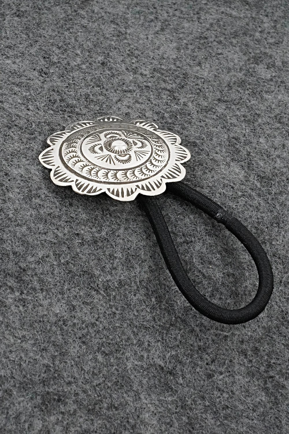 Sterling Silver Hair Tie - Bertha Begay