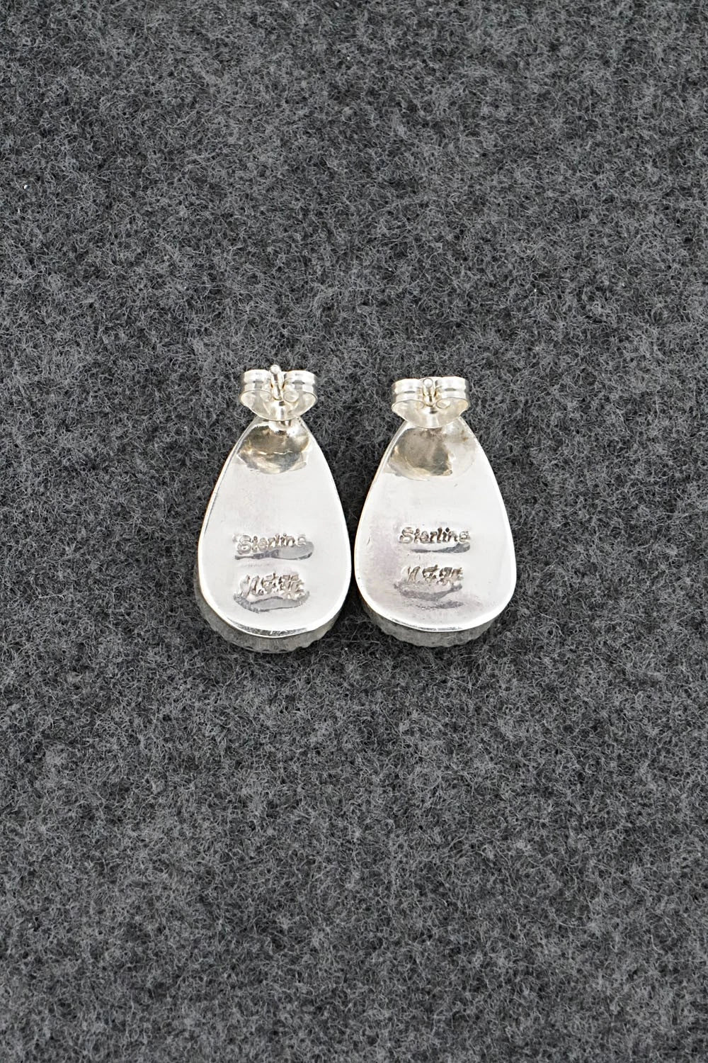 Morado & Sterling Silver Earrings - Murray Hannaweeka