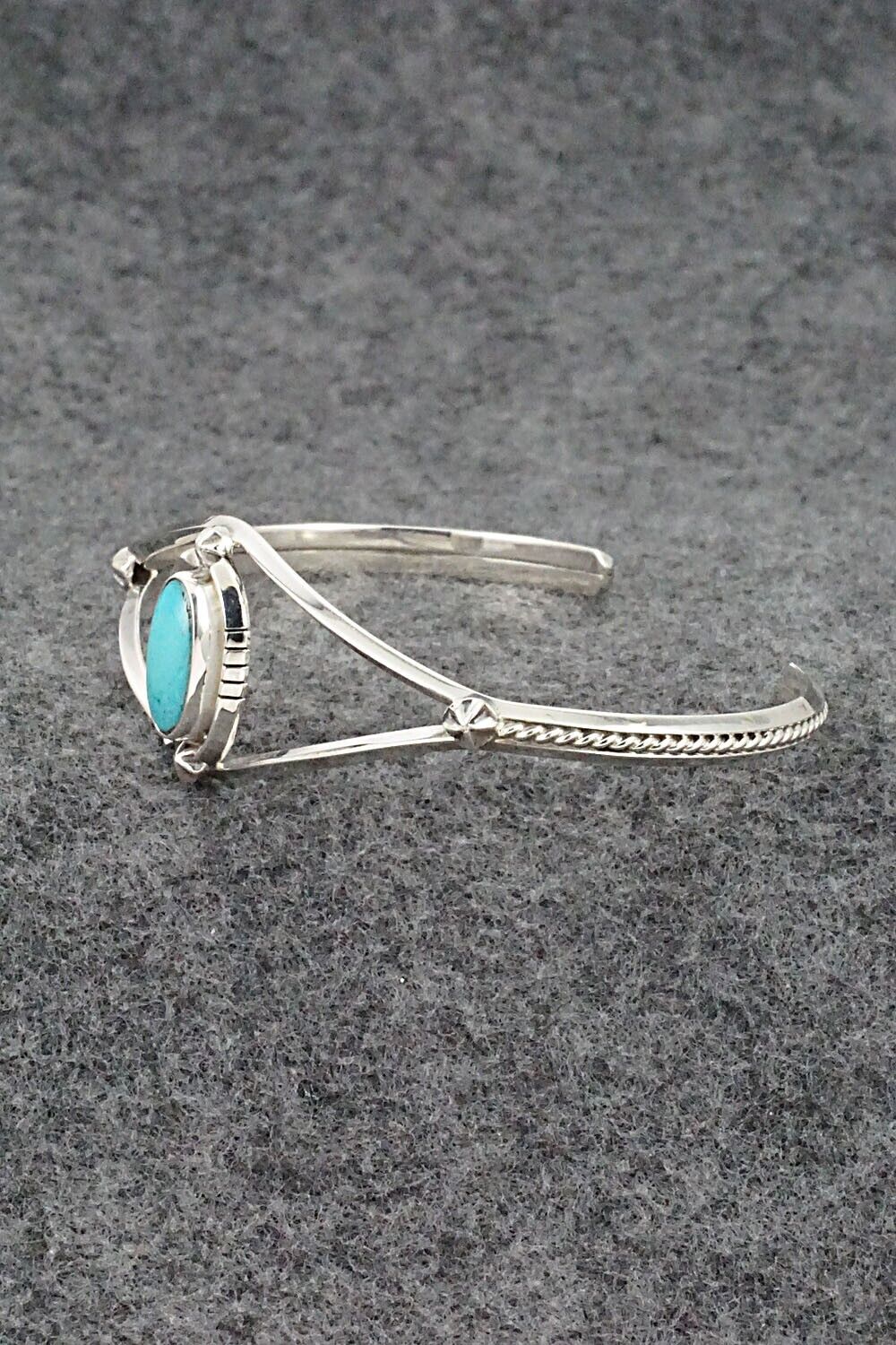 Turquoise & Sterling Silver Bracelet - Amos Begay
