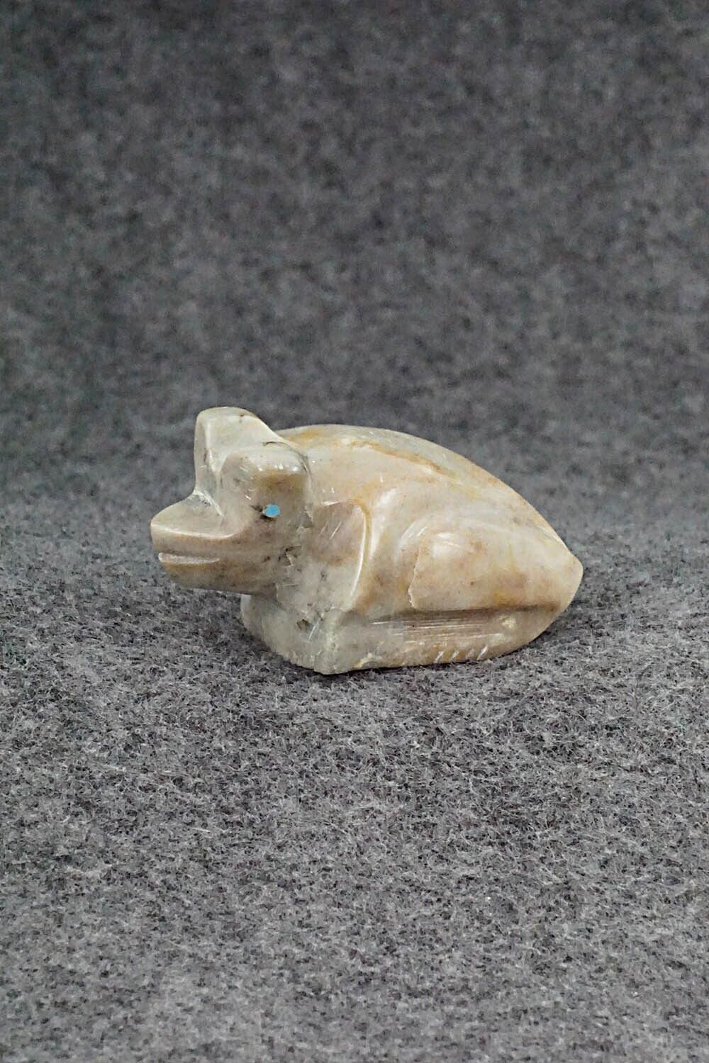 Frog Zuni Fetish Carving - Fred Weekoty
