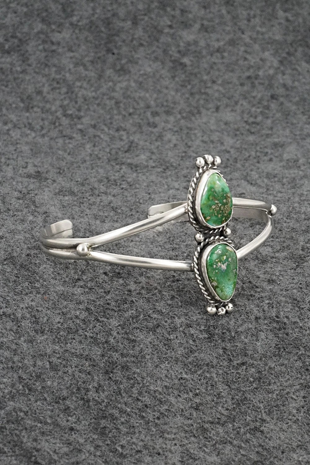 Turquoise & Sterling Silver Bracelet - Rena Begay