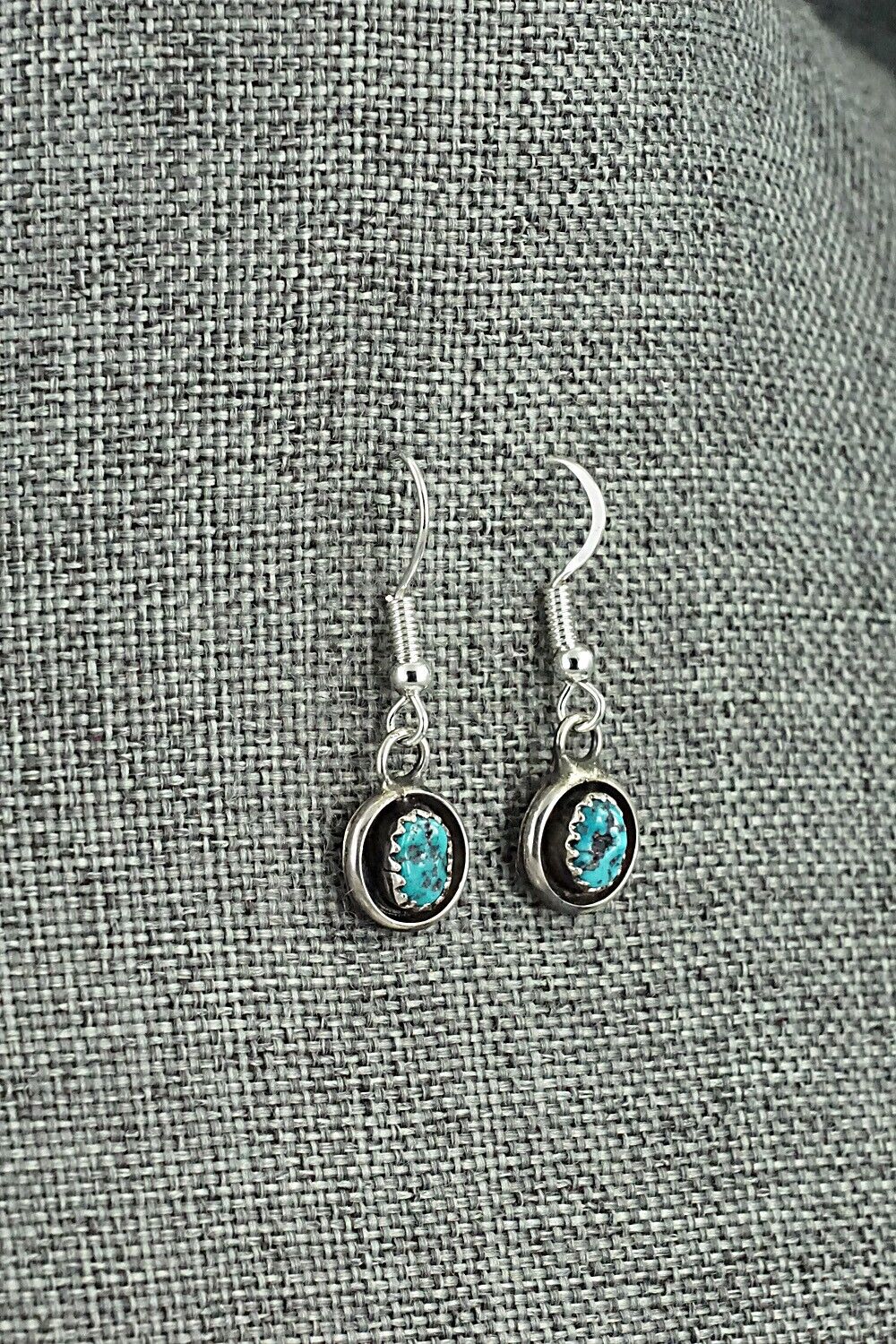 Turquoise & Sterling Silver Squash Blossom Set - Phil Garcia