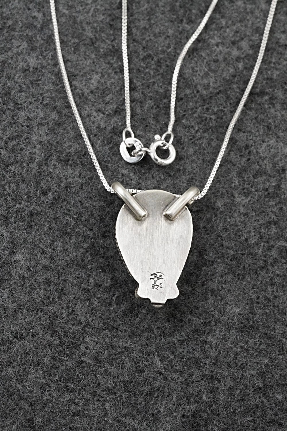 Turquoise & Sterling Silver Necklace - Sharon McCarthy