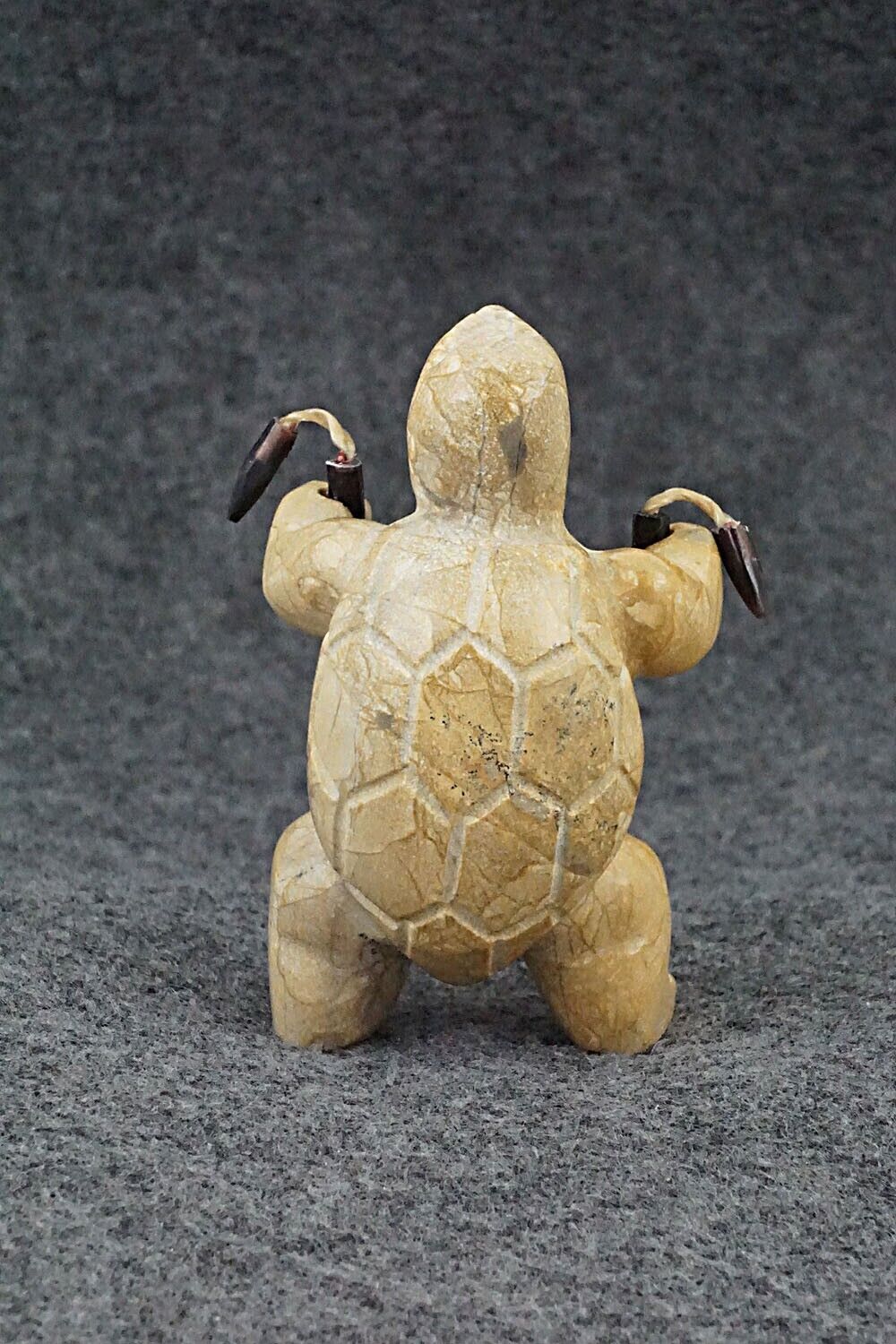 Ninja Turtle with Nunchucks Fetish Carving - Enrike Leekya