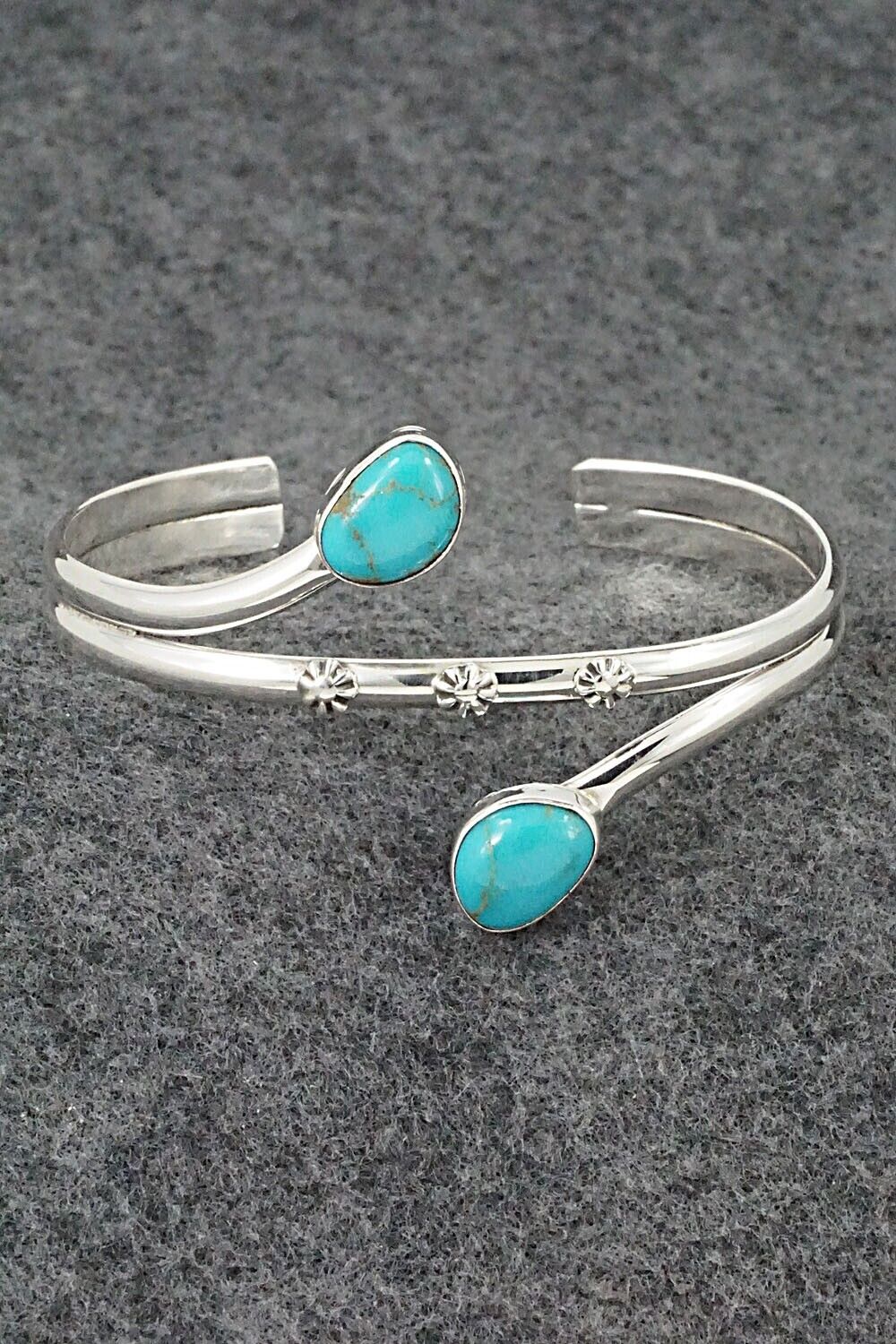 Turquoise & Sterling Silver Bracelet - Thomas Yazzie