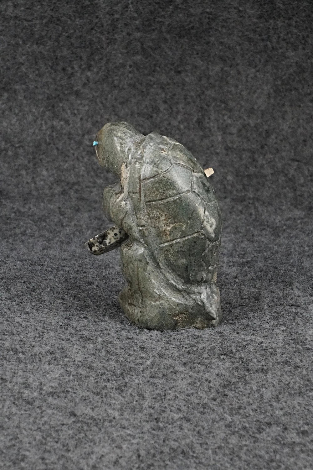 Turtle Zuni Fetish Carving - Theo Natewa