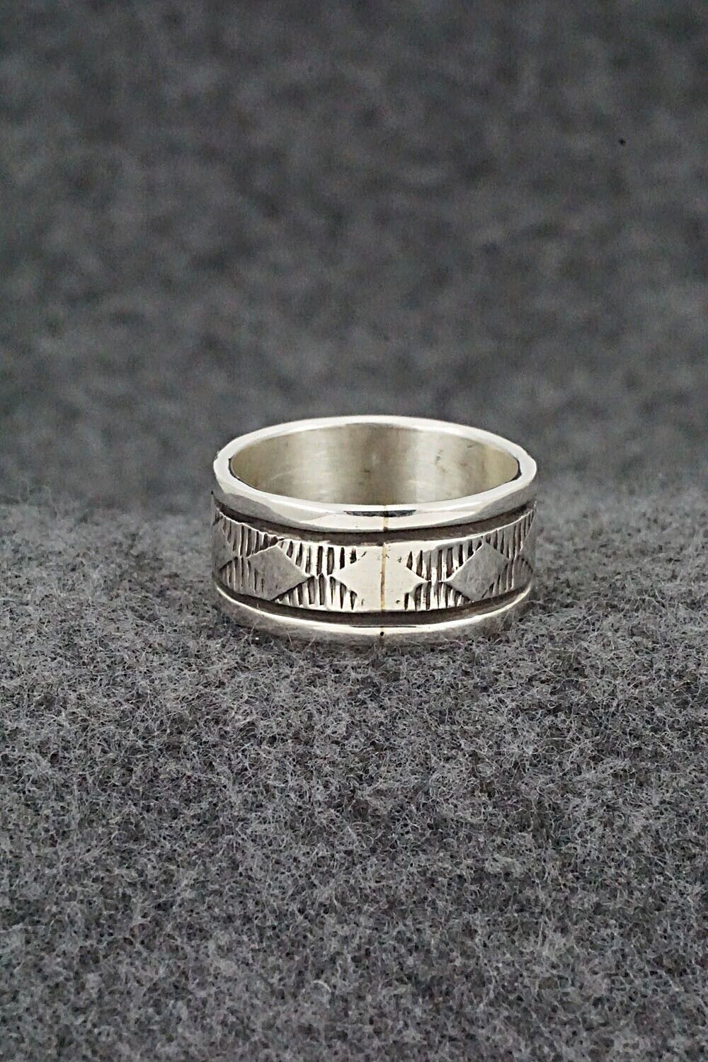 Sterling Silver Ring - Bruce Morgan - Size 8