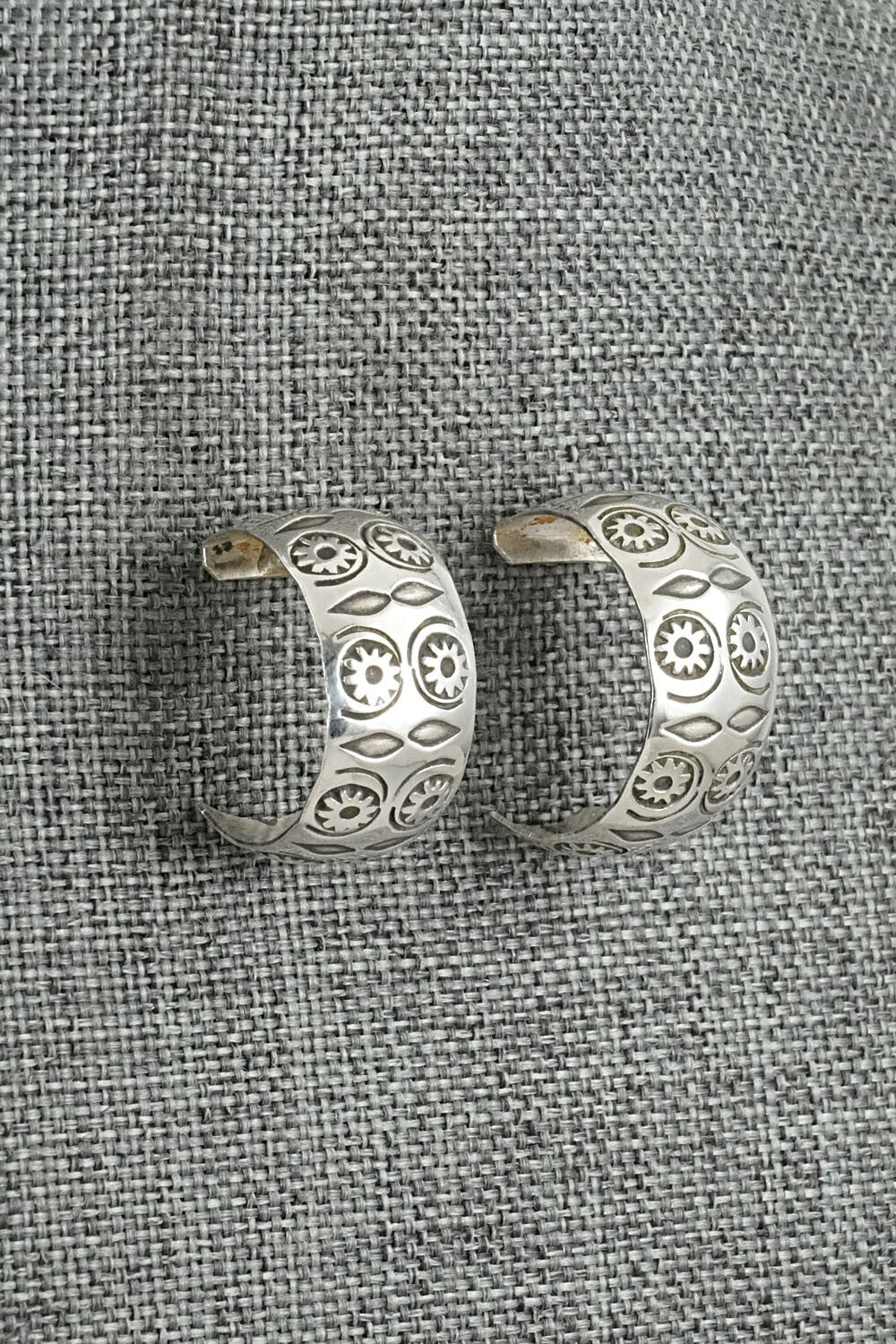 Sterling Silver Hoop Earrings - Nora Ashley