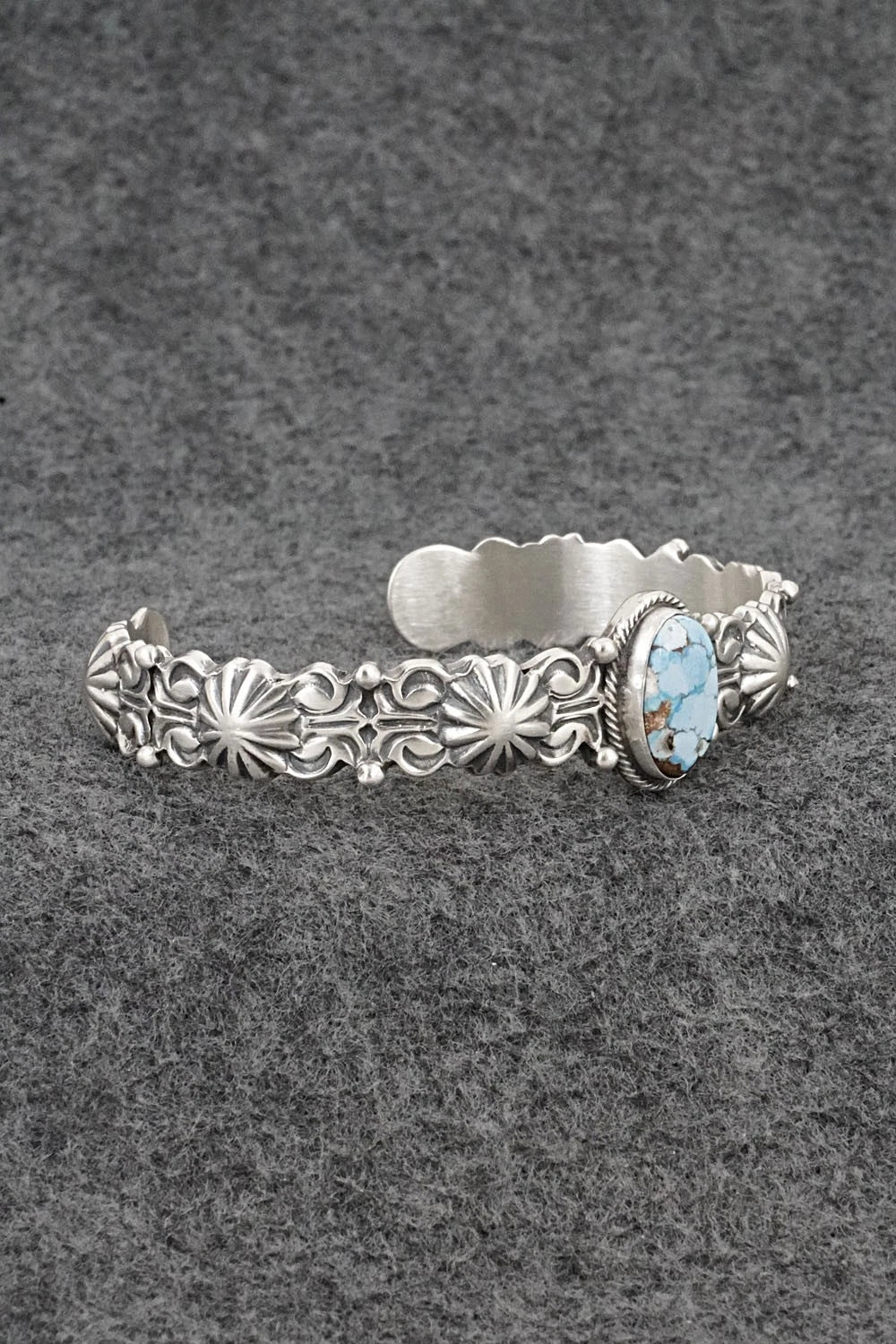 Turquoise & Sterling Silver Bracelet - Thomas Yazzie