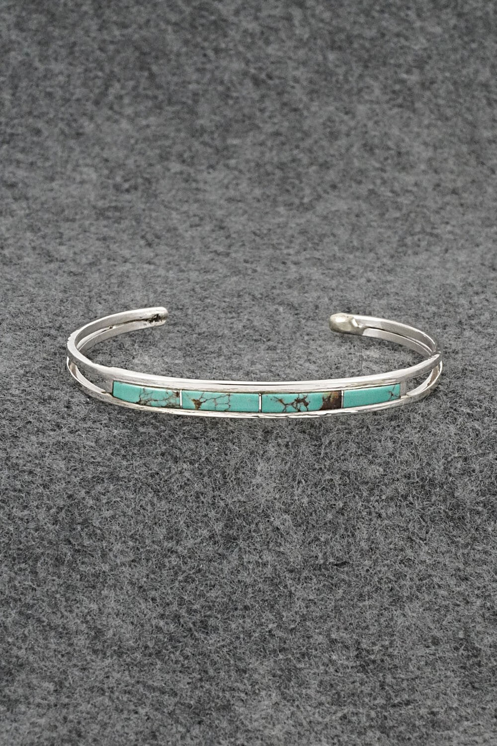 Turquoise & Sterling Silver Bracelet - Jamie Johnson