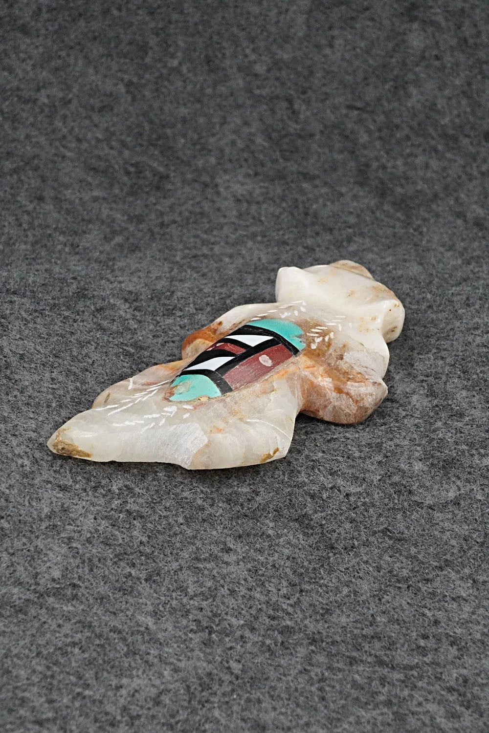Badger Zuni Fetish Carving - Steven Natachu