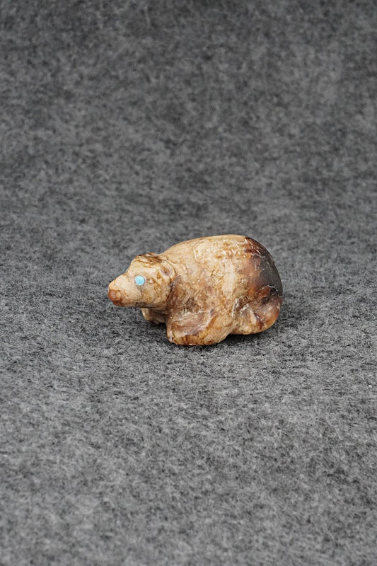 Bear Zuni Fetish Carving - Maxx Laate