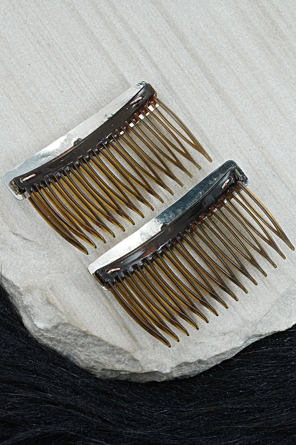 Sterling Silver Hair Combs - Bertha Begay