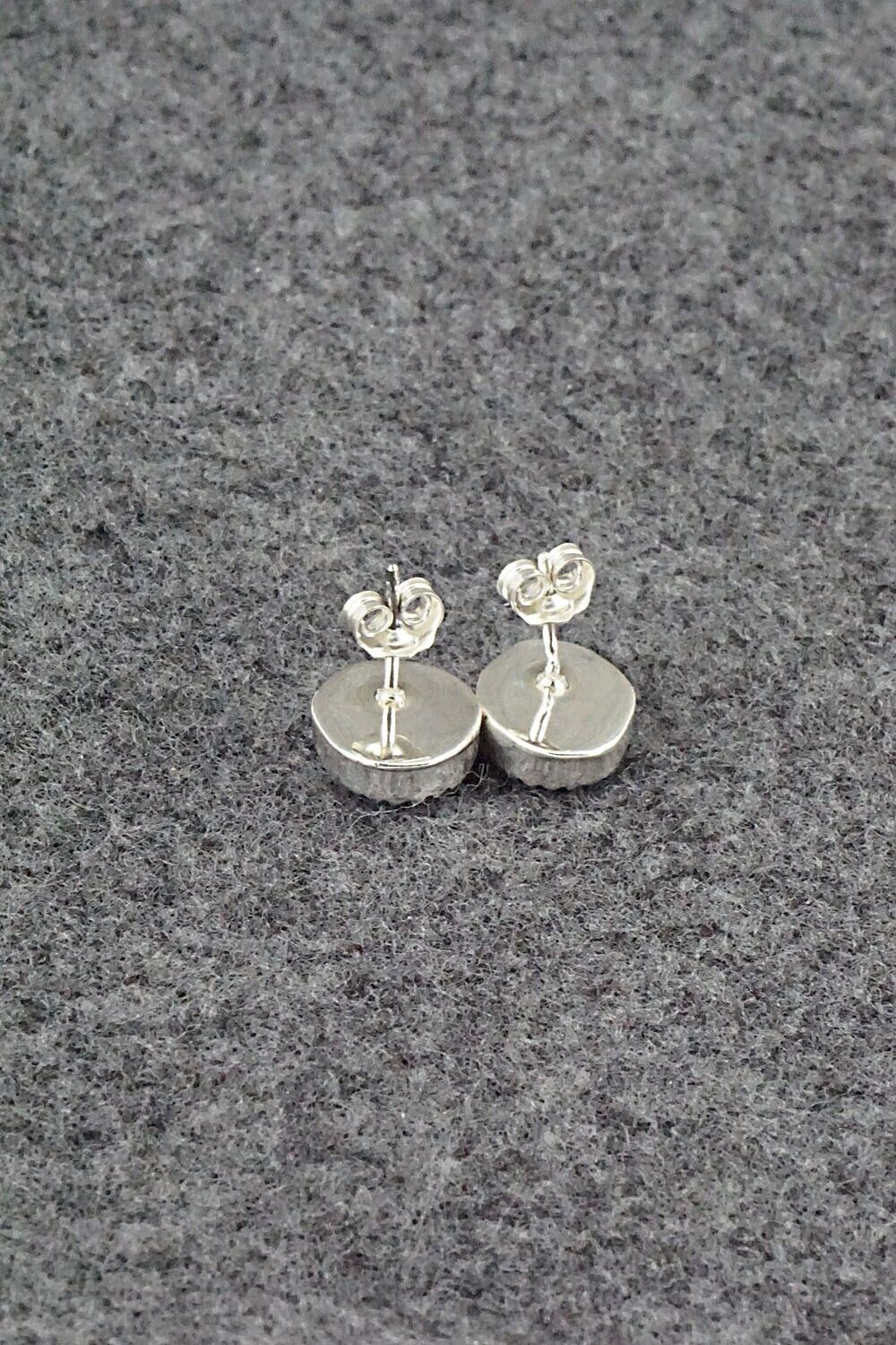 Turquoise & Sterling Silver Earrings - Theresa Smith