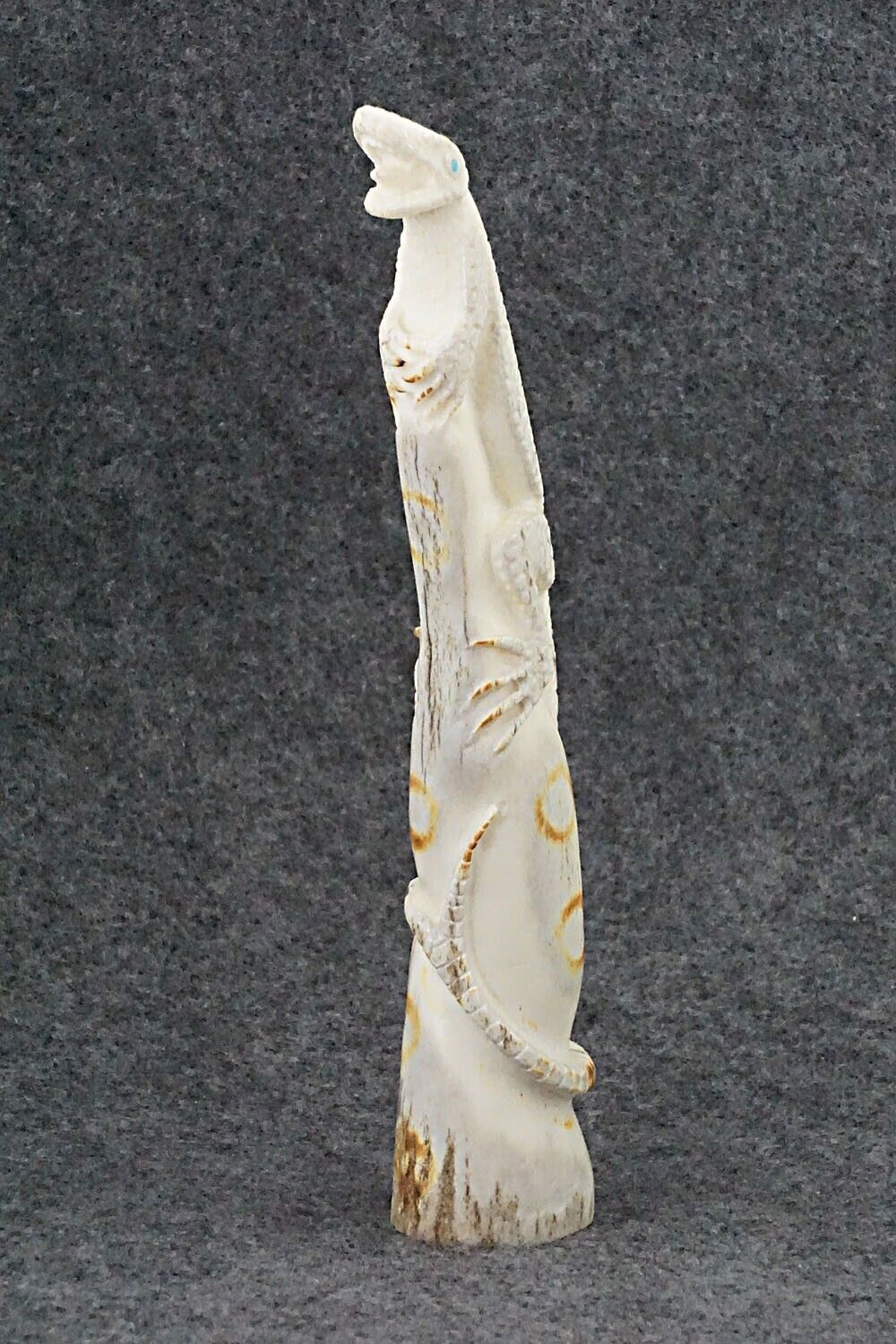 Lizard Zuni Fetish Carving - Maxx Laate