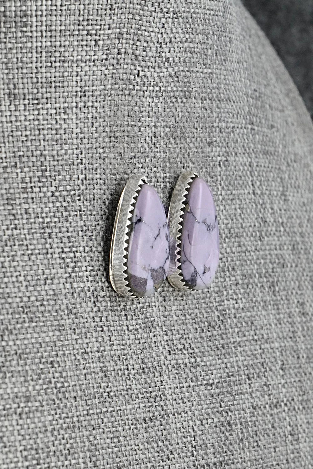 Morado & Sterling Silver Earrings - Murray Hannaweeka