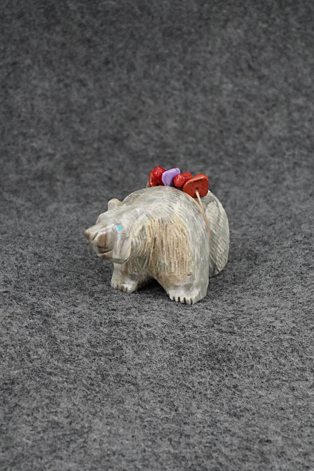 Bear Zuni Fetish Carving - Paulette & Farlan Quam