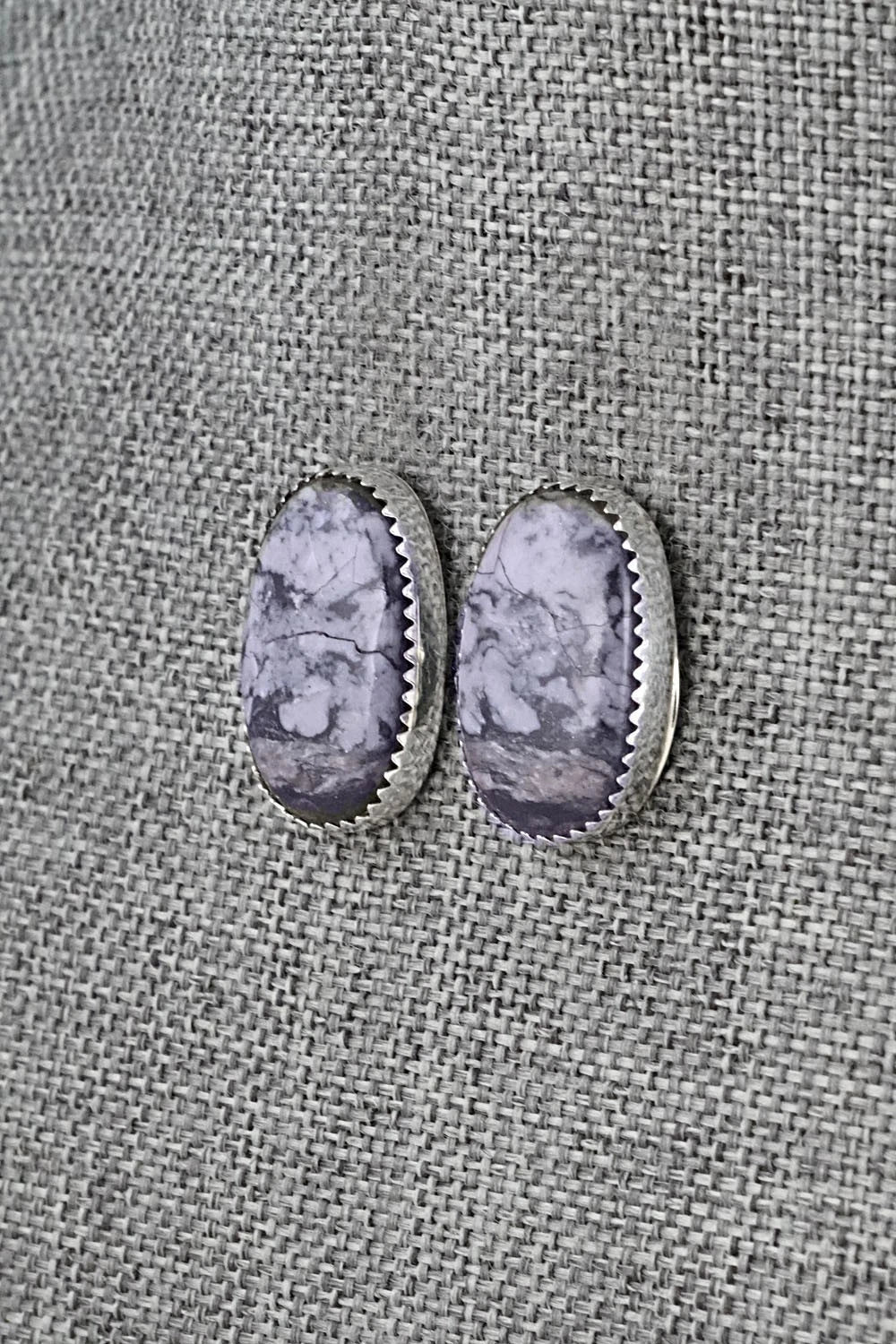 Morado & Sterling Silver Earrings - Murray Hannaweeka