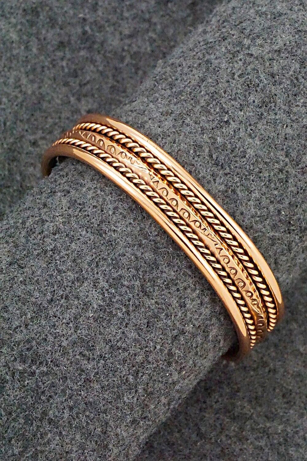 Copper Bracelet - Elaine Tahe