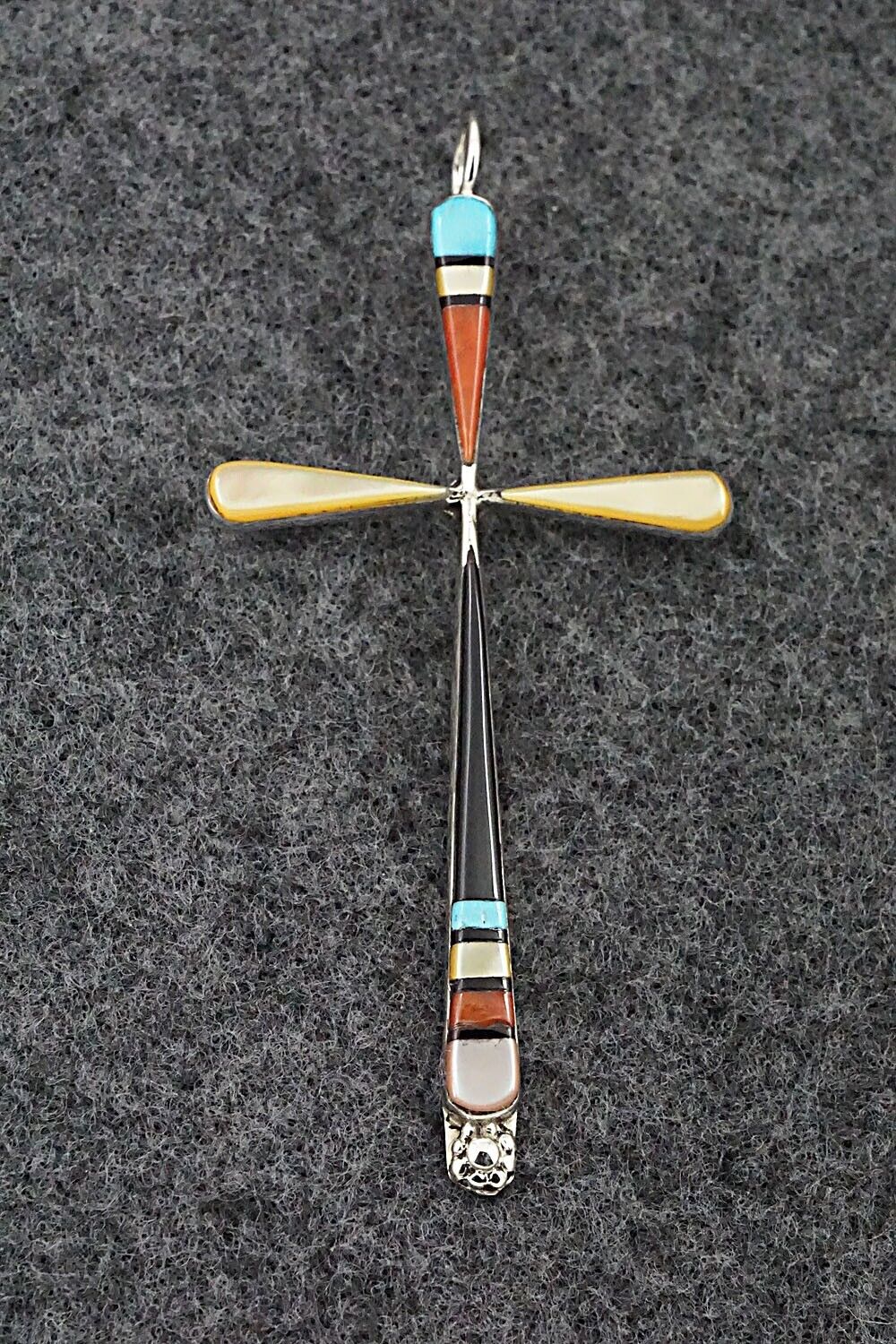 Multi-Stone & Sterling Silver Pendant - Sylvester Noche