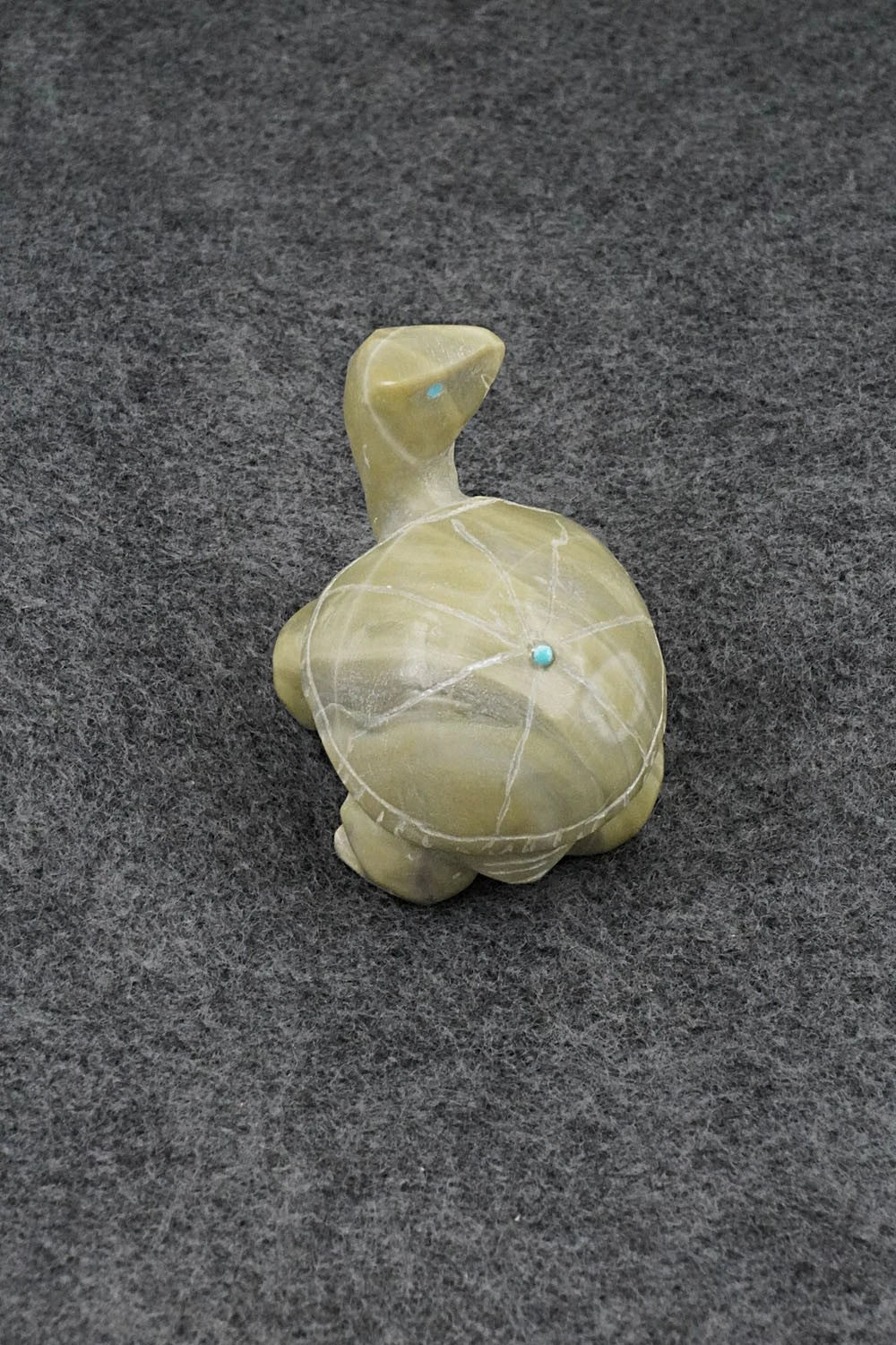 Turtle Zuni Fetish Carving - Freddie Leekya