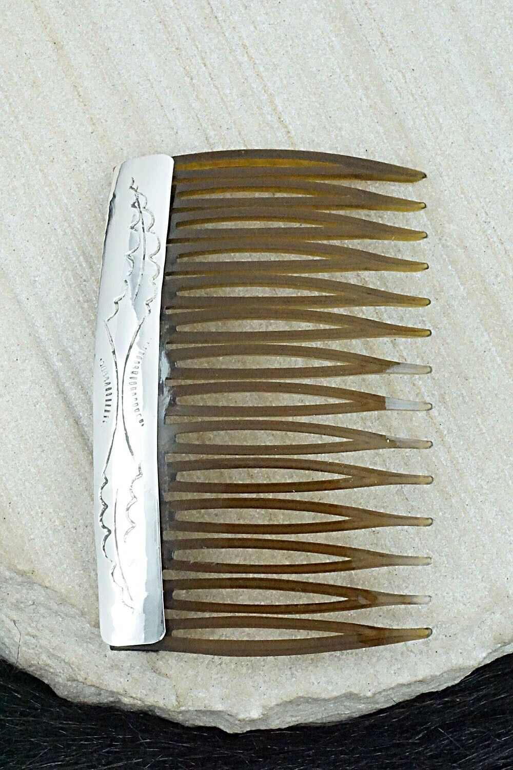 Sterling Silver Hair Combs - Randall Dalgai