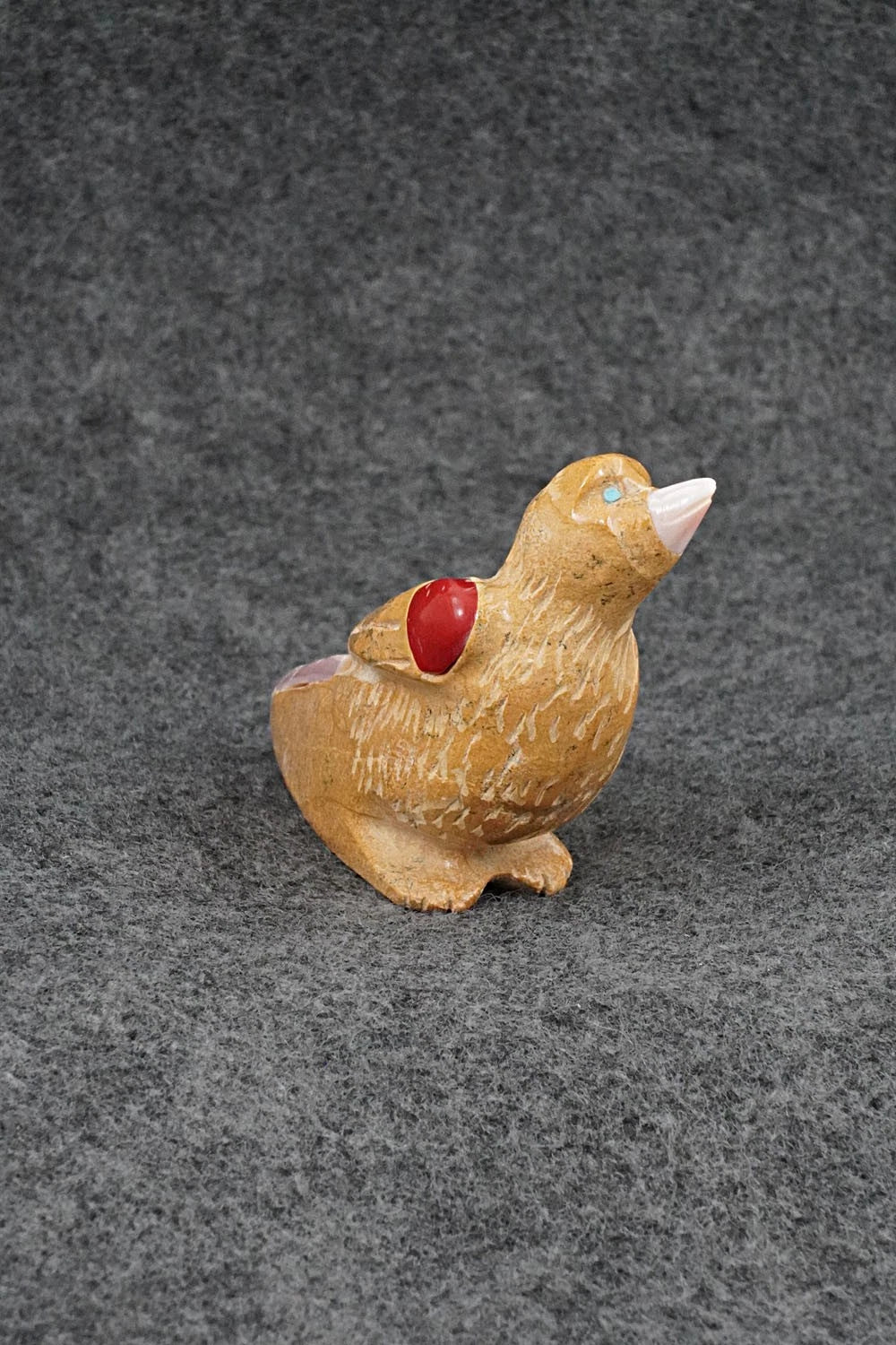 Bird Zuni Fetish Carving - Freddie Leekya