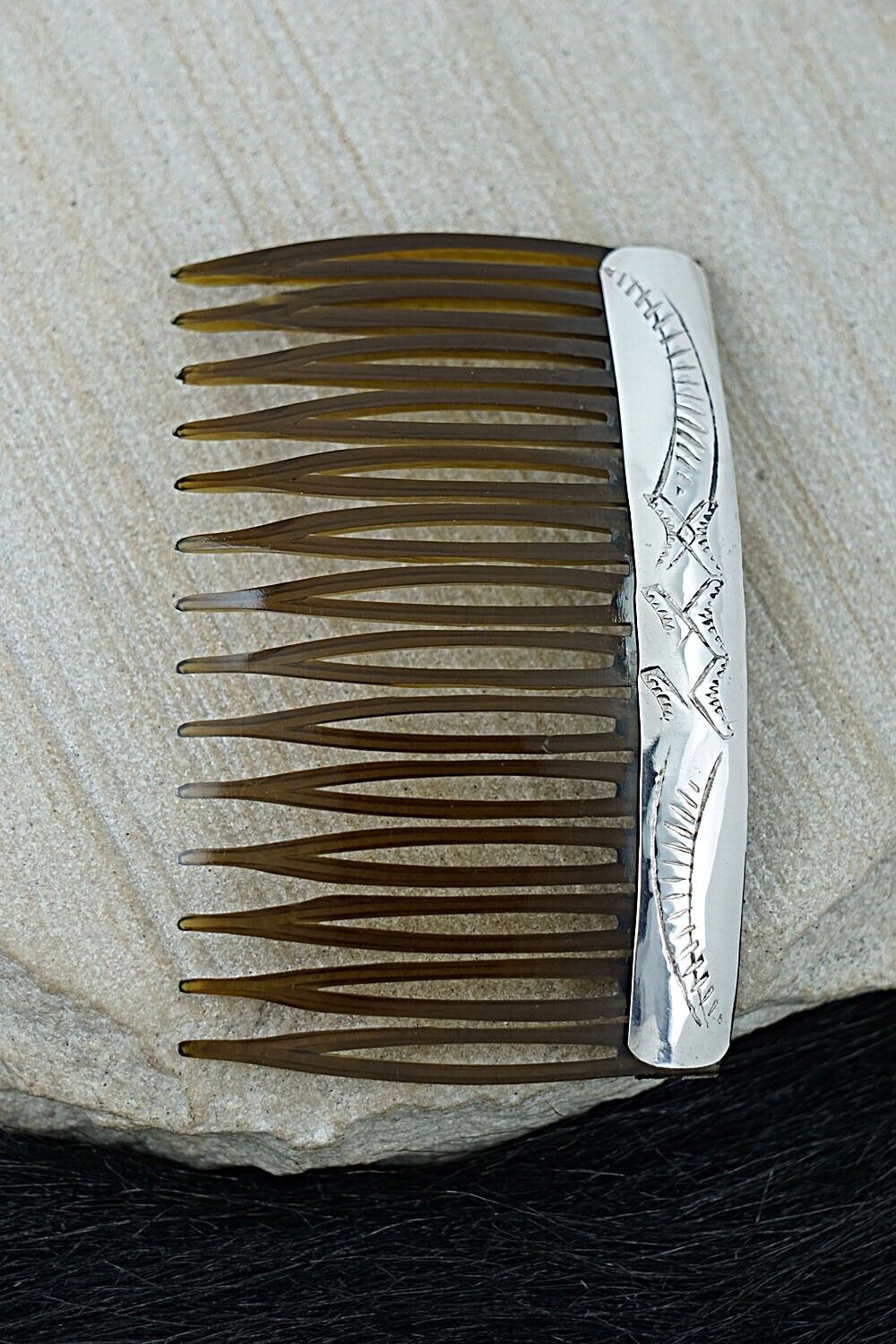 Sterling Silver Hair Combs - Randall Dalgai