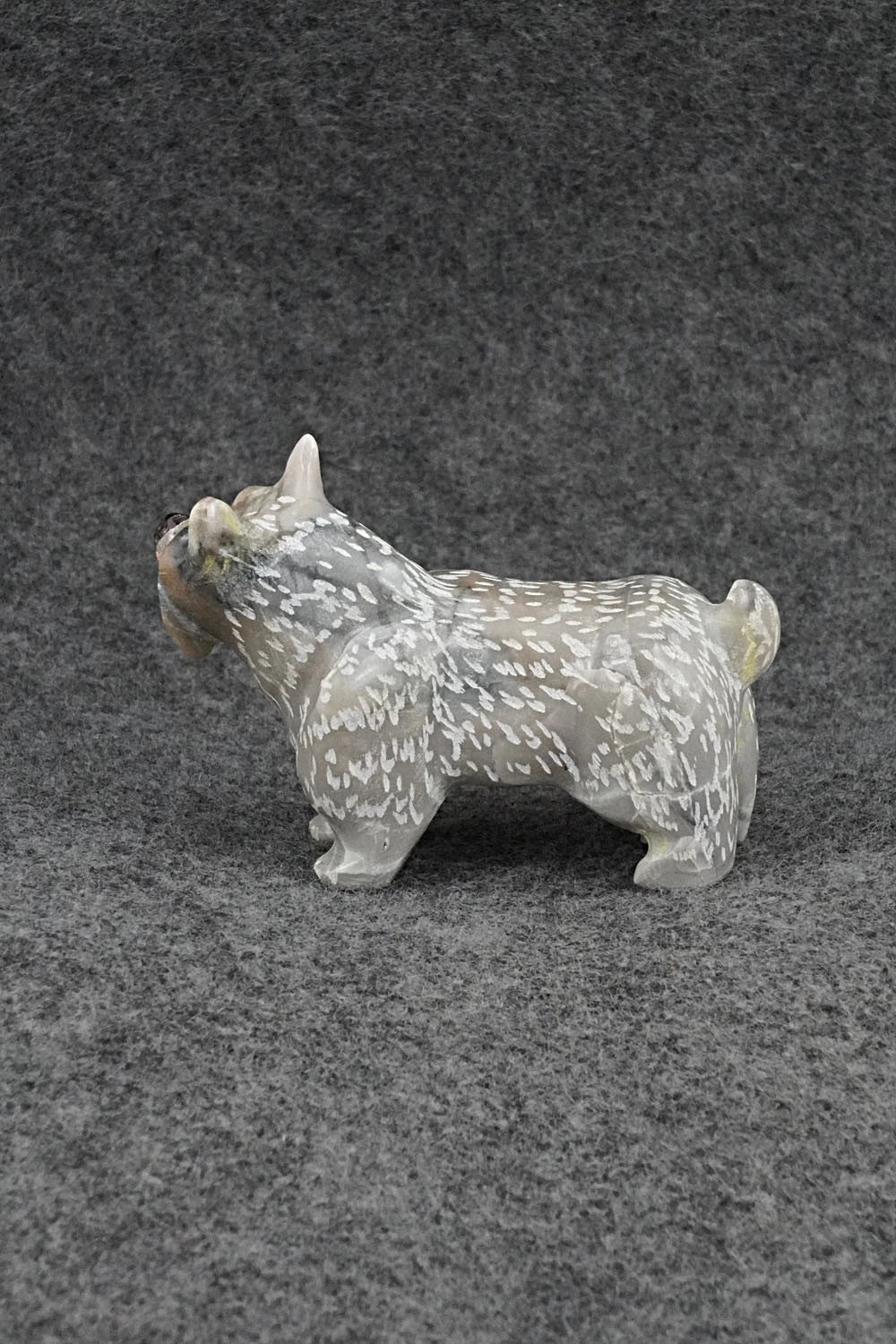 Bobcat Zuni Fetish Carving - Freddie Leekya