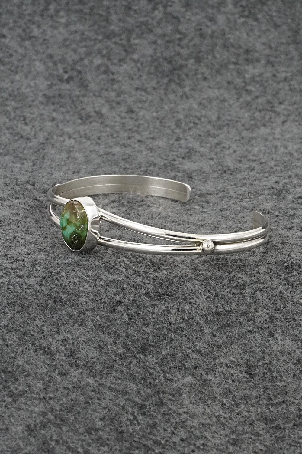 Turquoise & Sterling Silver Bracelet - Rosemary Saunders